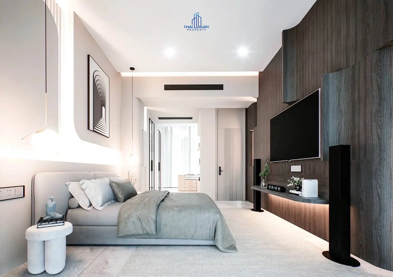 วิลล่าหรู 3 ชั้น 6 ห้องนอน พร้อมสระว่ายน้ำ ที่ Cherina Luxury Pool Villa หัวหิน