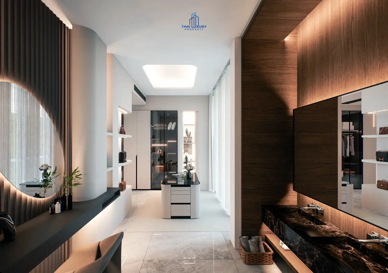 วิลล่าหรู 3 ชั้น 6 ห้องนอน พร้อมสระว่ายน้ำ ที่ Cherina Luxury Pool Villa หัวหิน