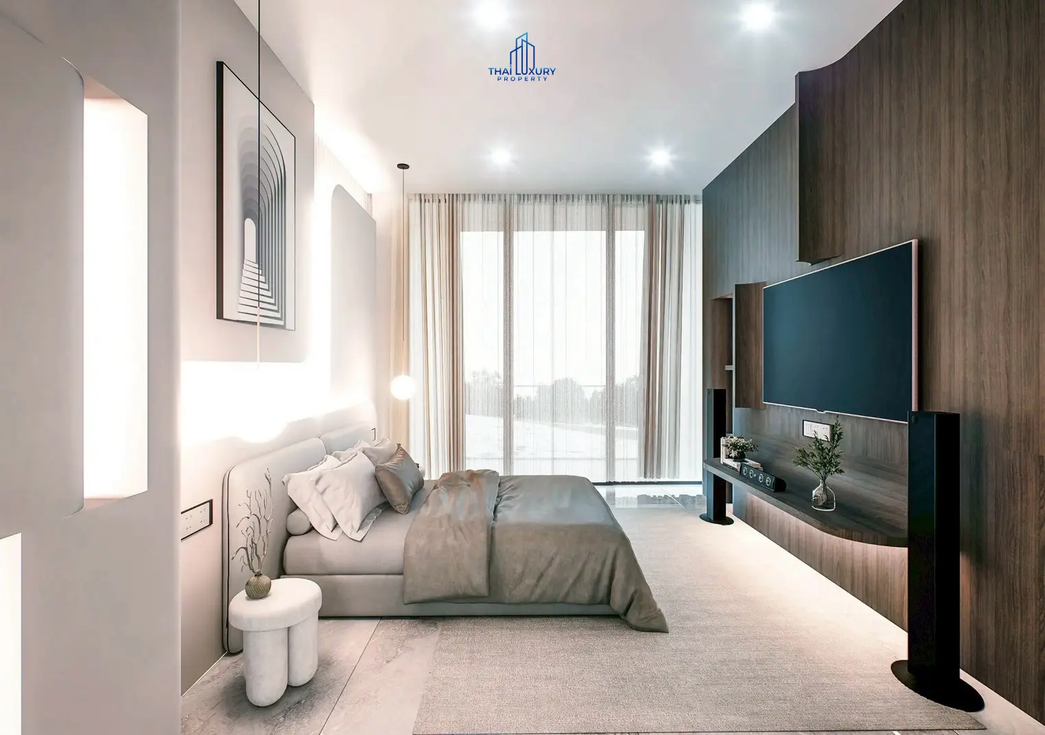 วิลล่าหรู 3 ชั้น 6 ห้องนอน พร้อมสระว่ายน้ำ ที่ Cherina Luxury Pool Villa หัวหิน