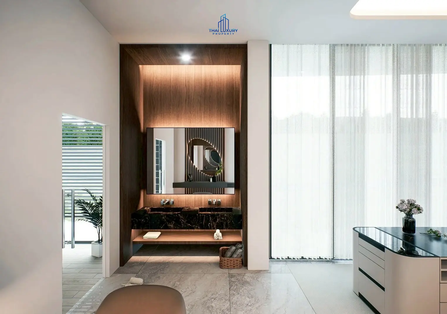 วิลล่าหรู 3 ชั้น 6 ห้องนอน พร้อมสระว่ายน้ำ ที่ Cherina Luxury Pool Villa หัวหิน