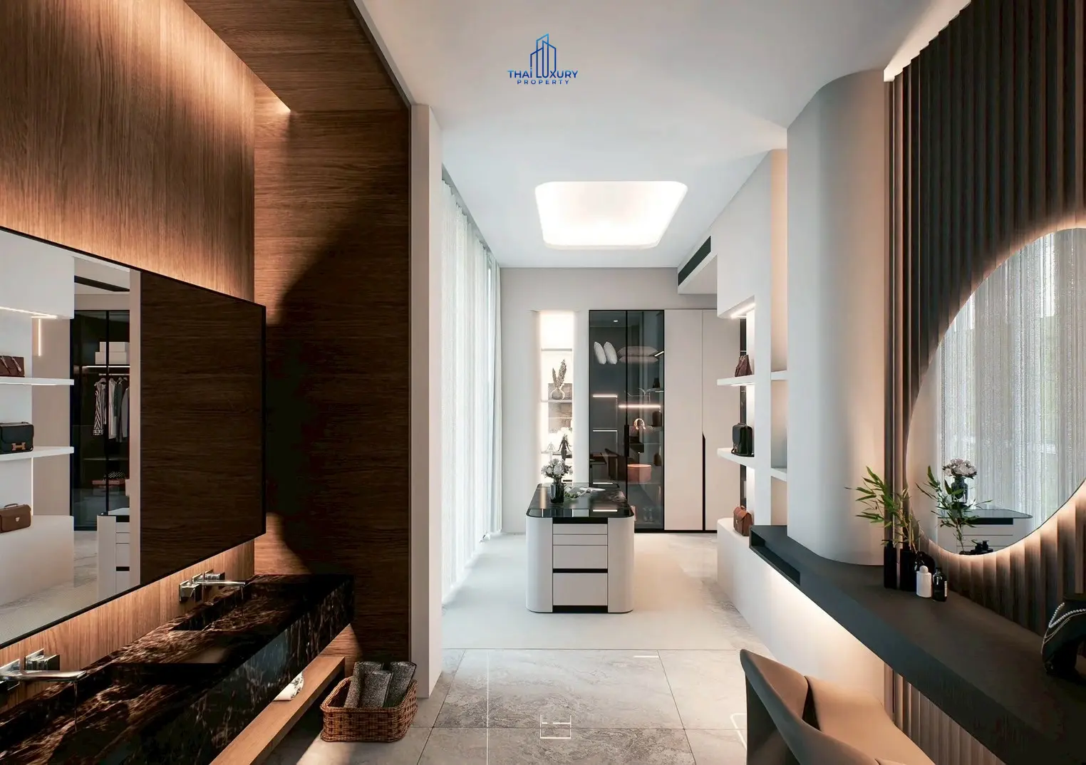 วิลล่าหรู 3 ชั้น 6 ห้องนอน พร้อมสระว่ายน้ำ ที่ Cherina Luxury Pool Villa หัวหิน