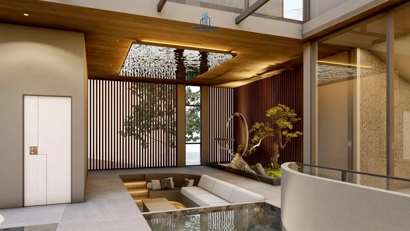 วิลล่าหรู 3 ชั้น 5 ห้องนอน พร้อมสระว่ายน้ำ ที่ Cherina Luxury Pool Villa หัวหิน