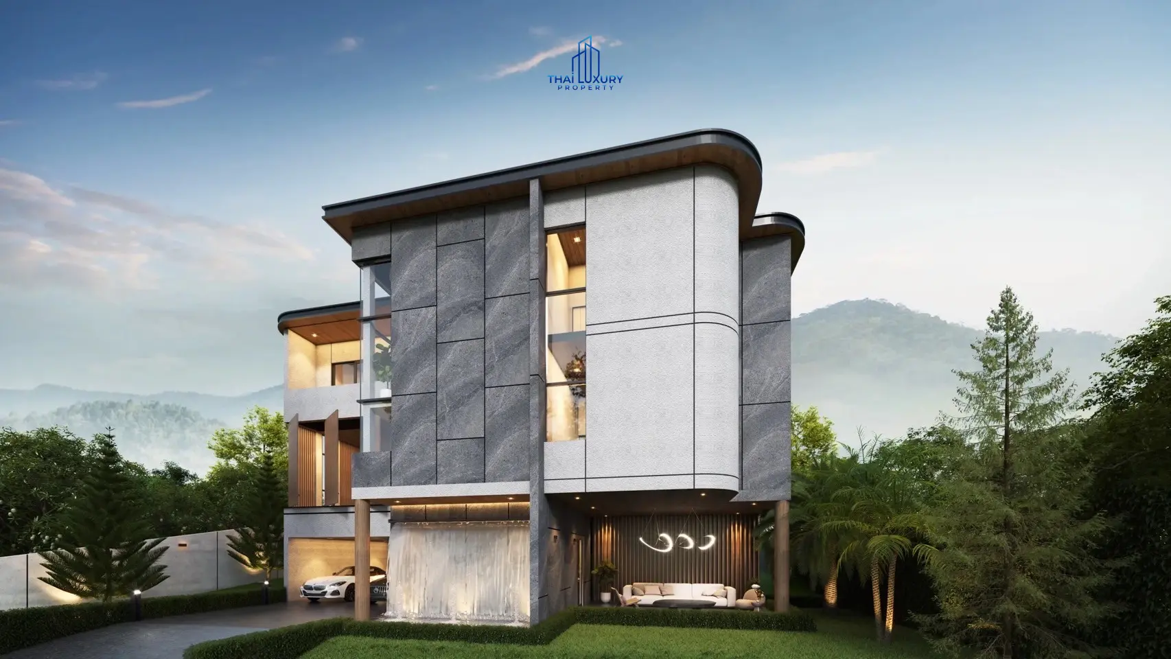 วิลล่าหรู 3 ชั้น 5 ห้องนอน พร้อมสระว่ายน้ำ ที่ Cherina Luxury Pool Villa หัวหิน