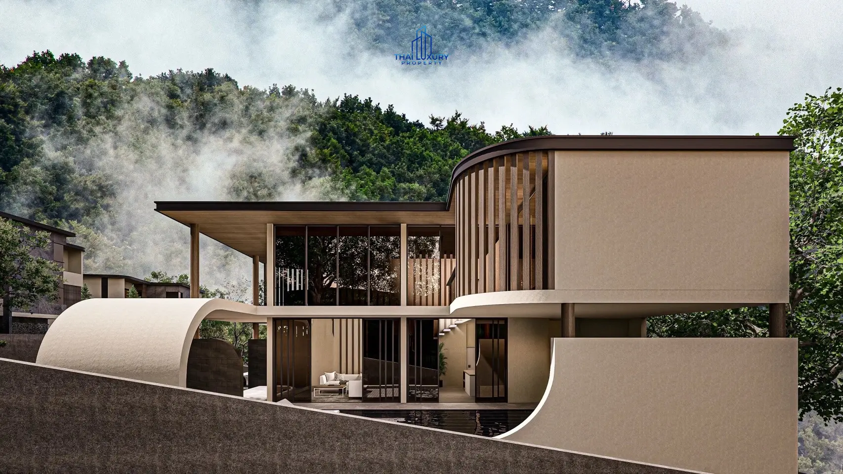 วิลล่าหรู 2 ชั้น 4 ห้องนอน พร้อมสระว่ายน้ำ ที่ Cherina Luxury Pool Villa หัวหิน