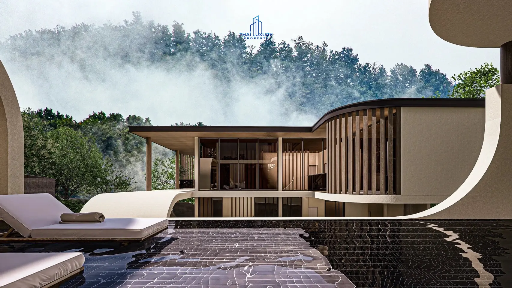 วิลล่าหรู 2 ชั้น 4 ห้องนอน พร้อมสระว่ายน้ำ ที่ Cherina Luxury Pool Villa หัวหิน