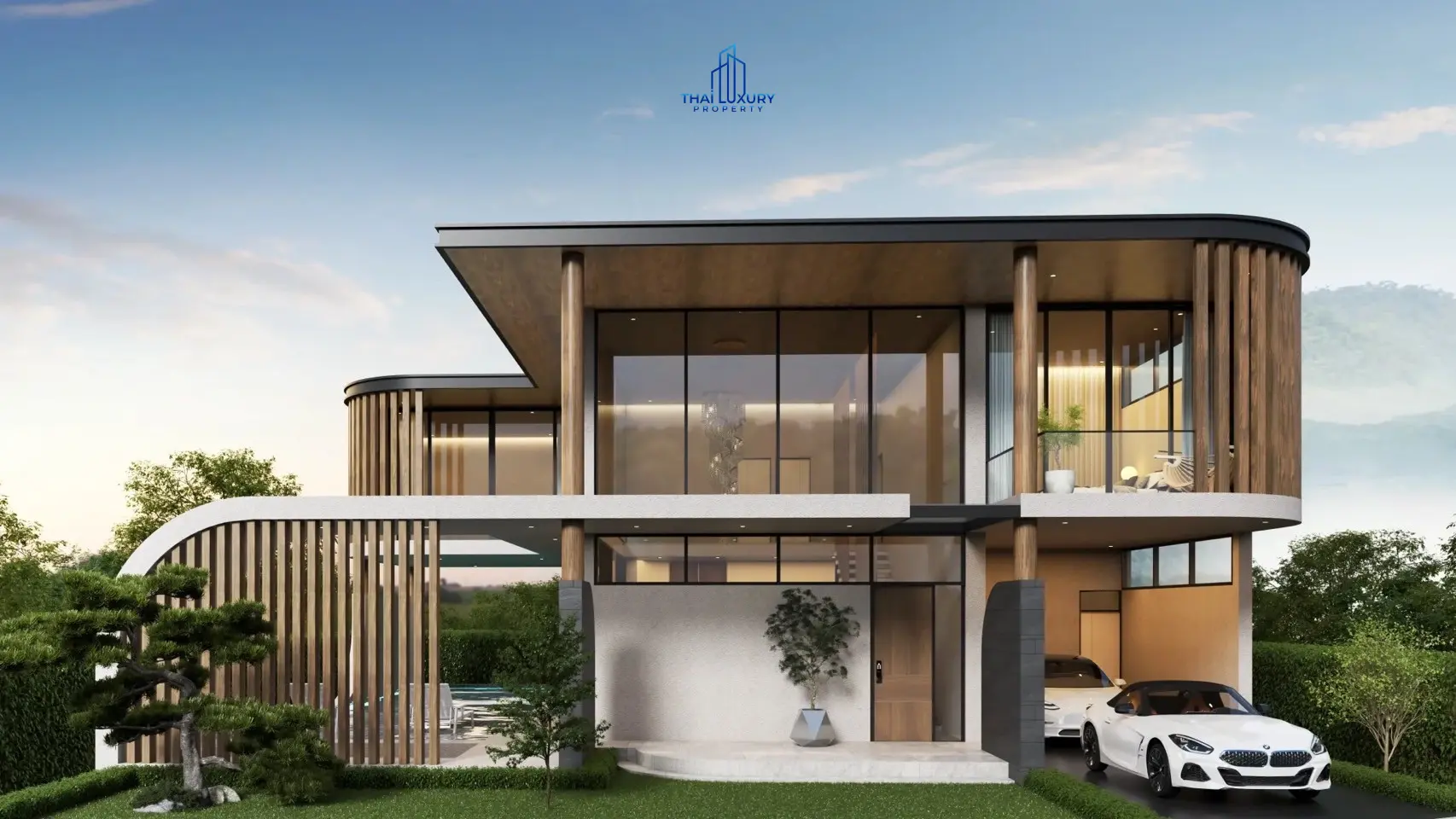วิลล่าหรู 2 ชั้น 4 ห้องนอน พร้อมสระว่ายน้ำ ที่ Cherina Luxury Pool Villa หัวหิน