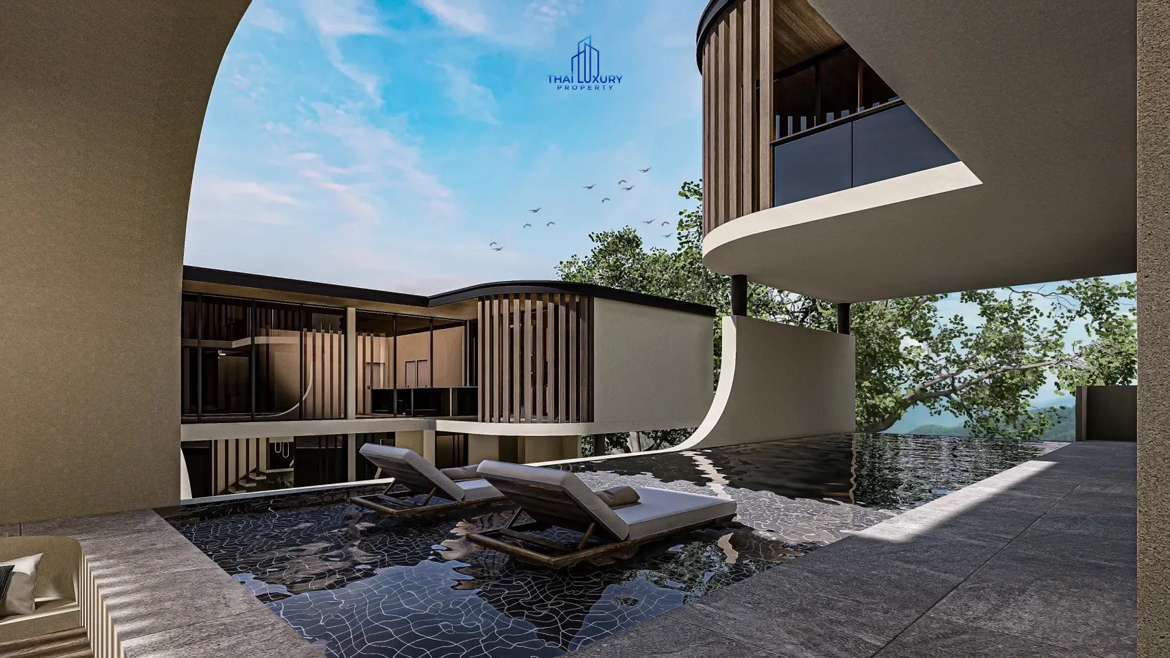 วิลล่าหรู 2 ชั้น 4 ห้องนอน พร้อมสระว่ายน้ำ ที่ Cherina Luxury Pool Villa หัวหิน