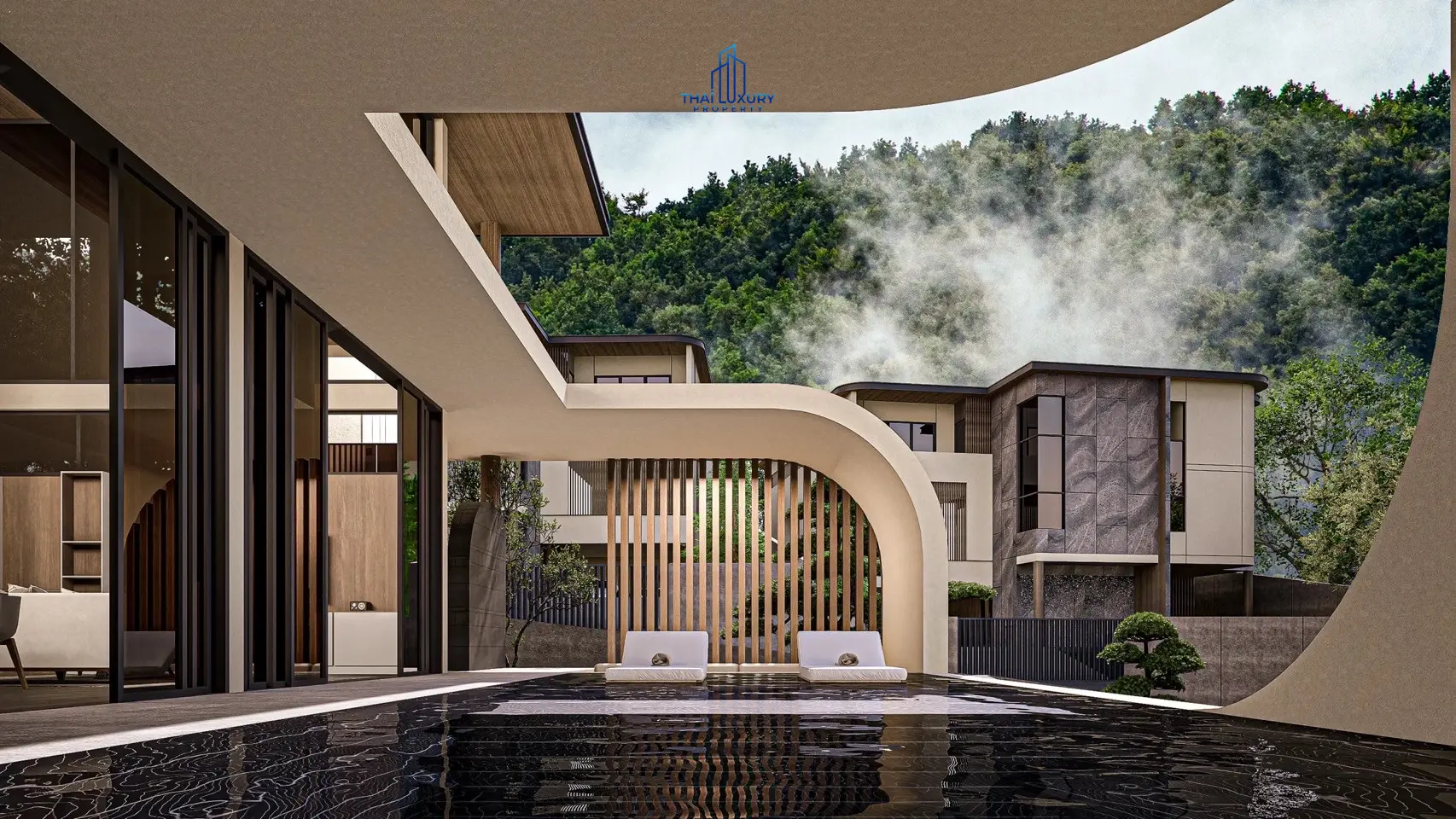 วิลล่าหรู 2 ชั้น 4 ห้องนอน พร้อมสระว่ายน้ำส่วนตัว – โครงการ Cherina Luxury Pool Villa หัวหิน
