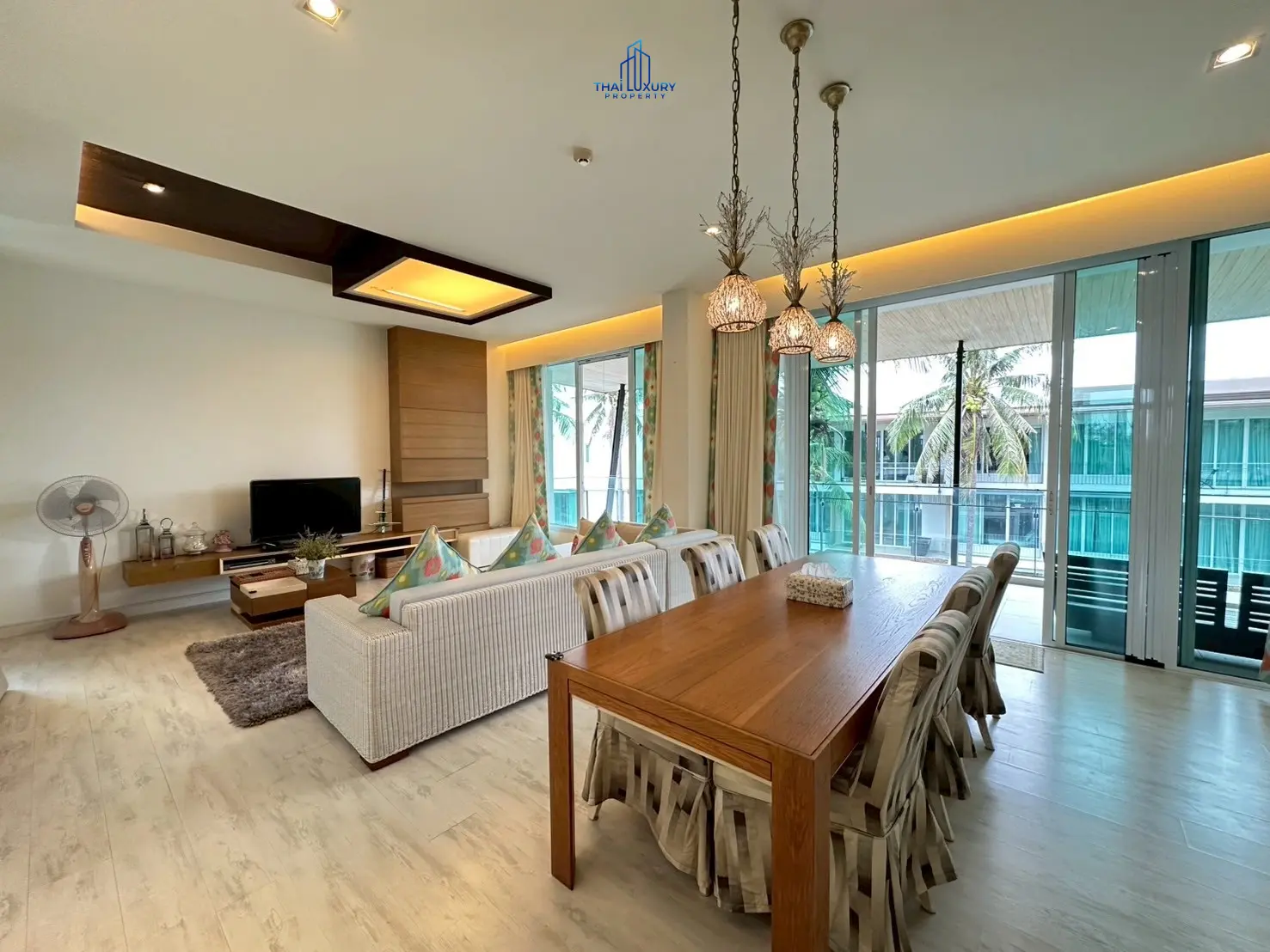  Luxury 3 Bedrooms Condominium with Sea View for Sale at Ocas Hua Hin