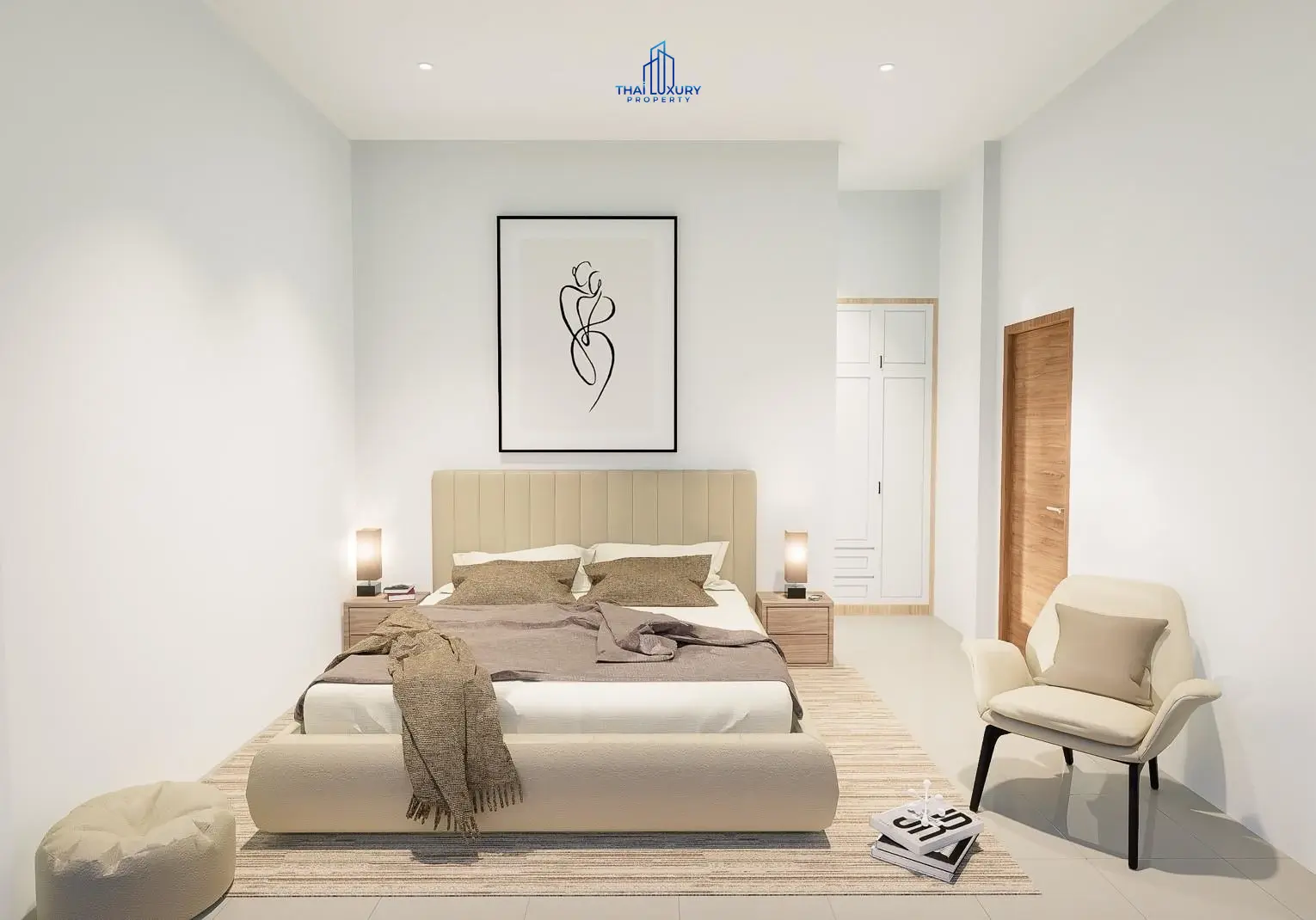 บ้านพูลวิลล่าใหม่ 4 ห้องนอน สไตล์โมเดิร์น พร้อมวิวภูเขา หัวหิน ที่ View Till Khao