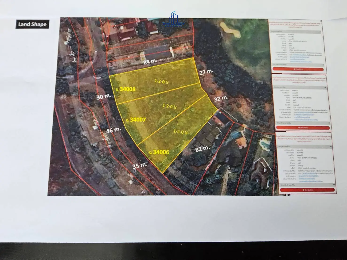 Great Location Land for Sale at Palm Hills Golf Course – Hua Hin Cha-Am