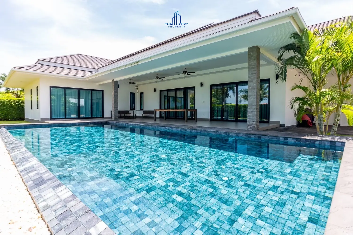 Modern Luxury 3 Bedrooms Villa With Pool For Sale At The Clouds Hua Hin