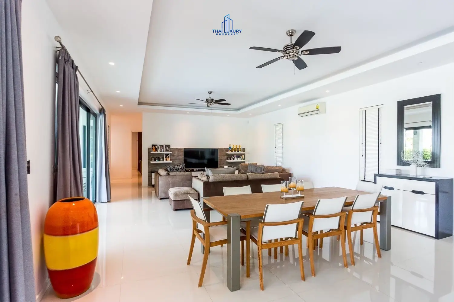 Modern Luxury 3 Bedrooms Villa With Pool For Sale At The Clouds Hua Hin