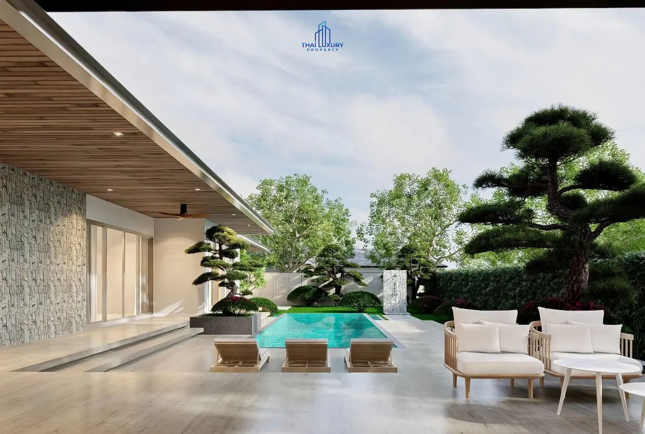 Luxury 4 Bedrooms Pool Villa at LA FELICE – Exclusive Villas Hua Hin