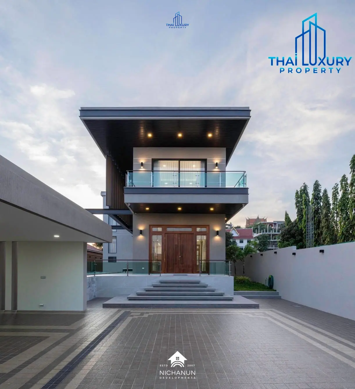 Luxury Modern 5 Bathrooms Pool Villa in Hua Hin – For Sale