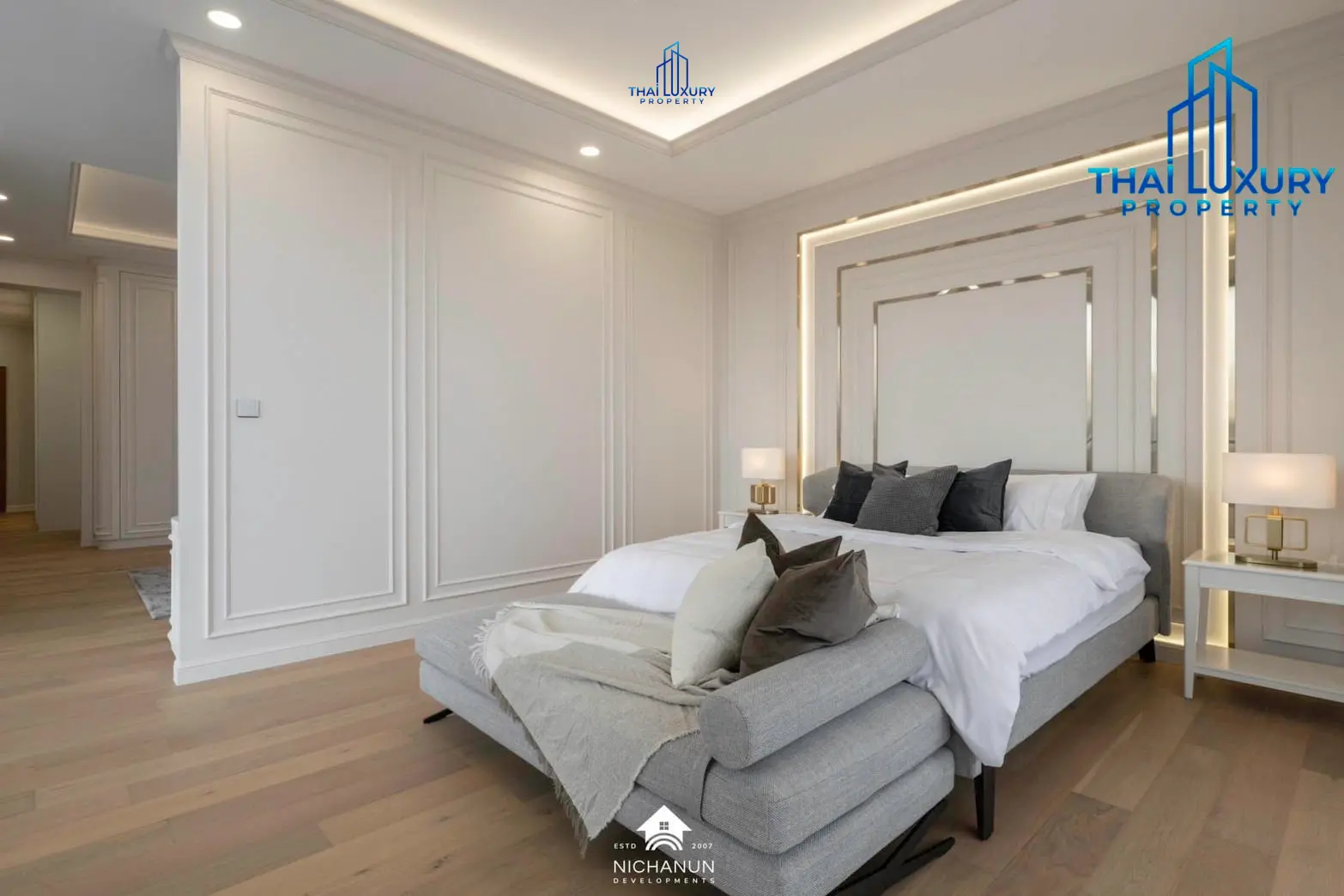 Luxury Modern 5 Bathrooms Pool Villa in Hua Hin – For Sale