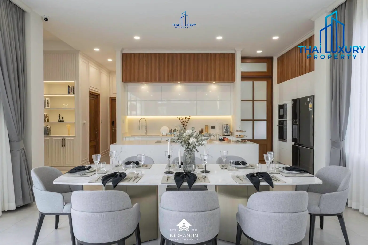 Luxury Modern 5 Bathrooms Pool Villa in Hua Hin – For Sale