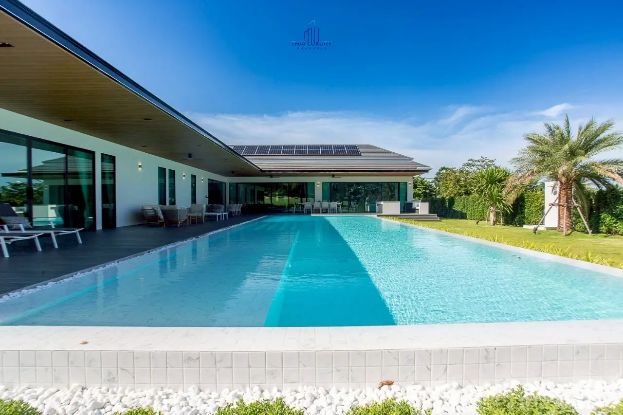 Prestige Luxury & Modern Pool Villa at Palm Hills Golf Course – For Sale