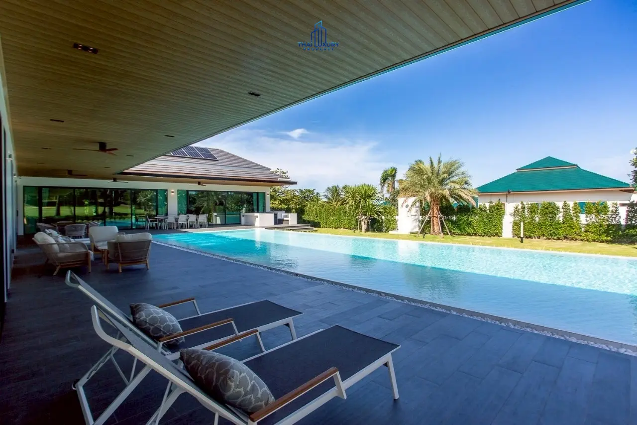 Prestige Luxury & Modern Pool Villa at Palm Hills Golf Course – For Sale