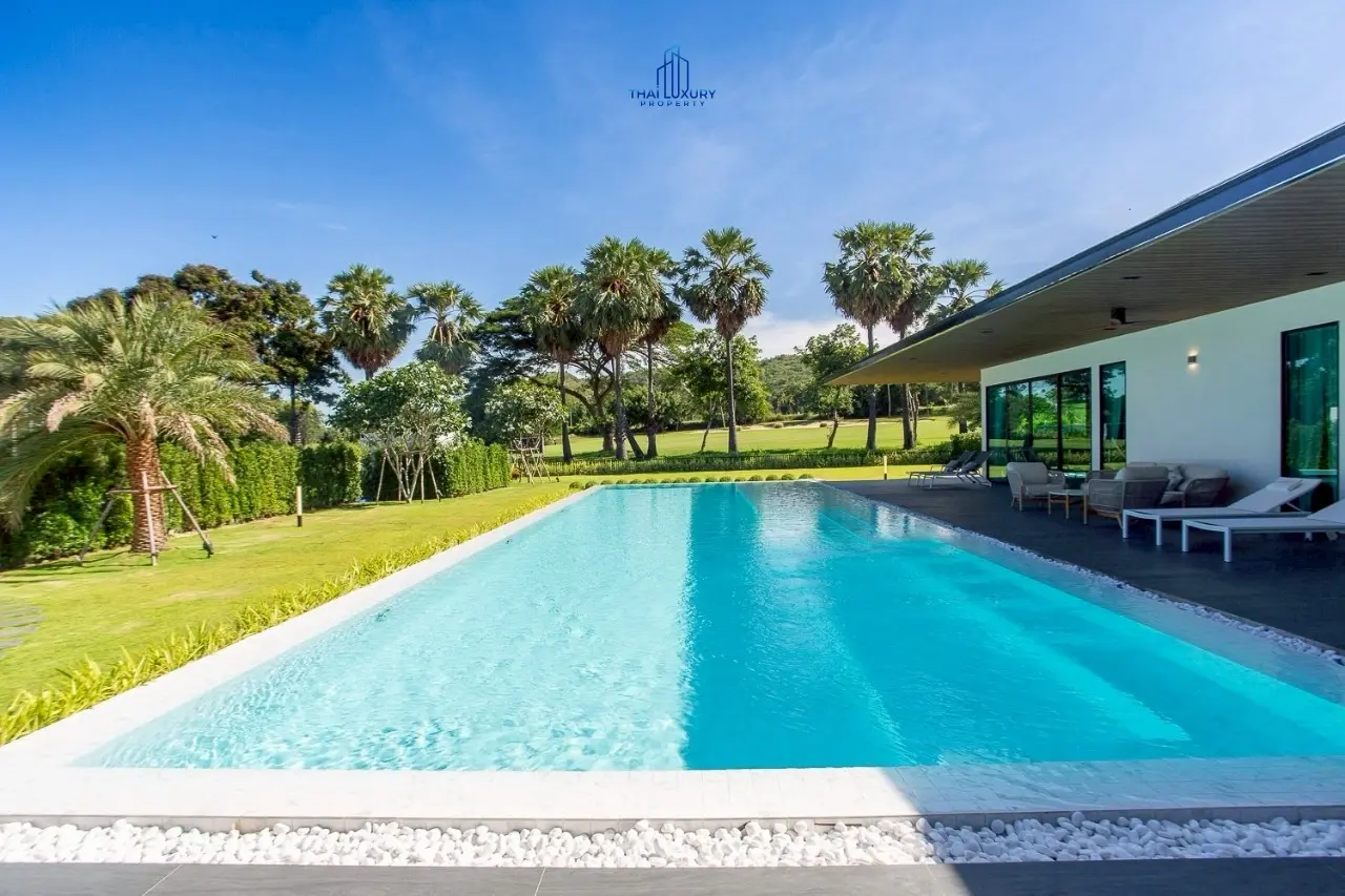Prestige Luxury & Modern Pool Villa at Palm Hills Golf Course – For Sale