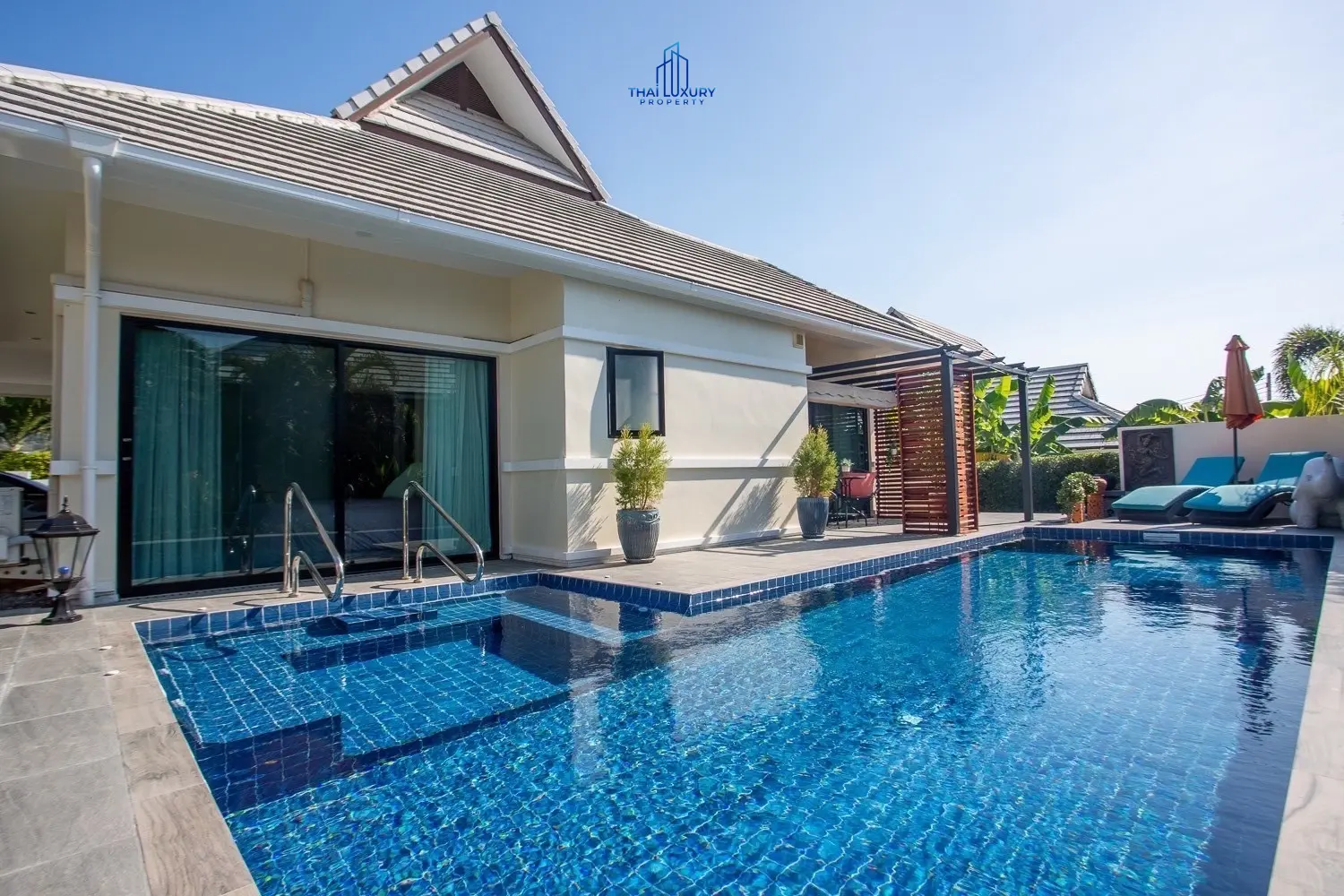 Beautiful 3-Bedroom Pool Villa at Emerald Scenery, Hua Hin Soi 112 – For Sale and For Rent