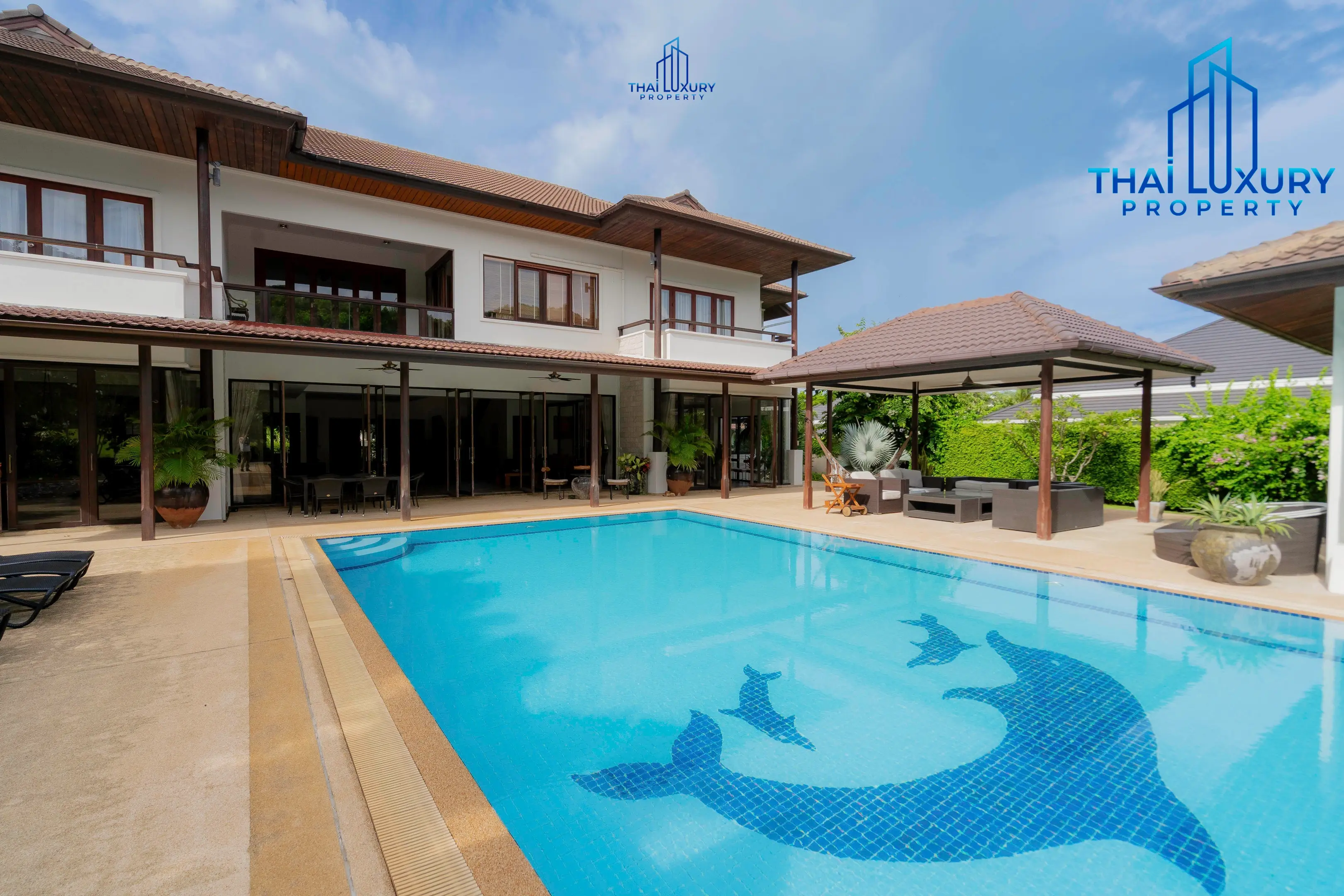 Very Large Luxurious 9 Bedrooms Pool Villa at Palm Hills Golf Course Hua Hin – Cha-Am