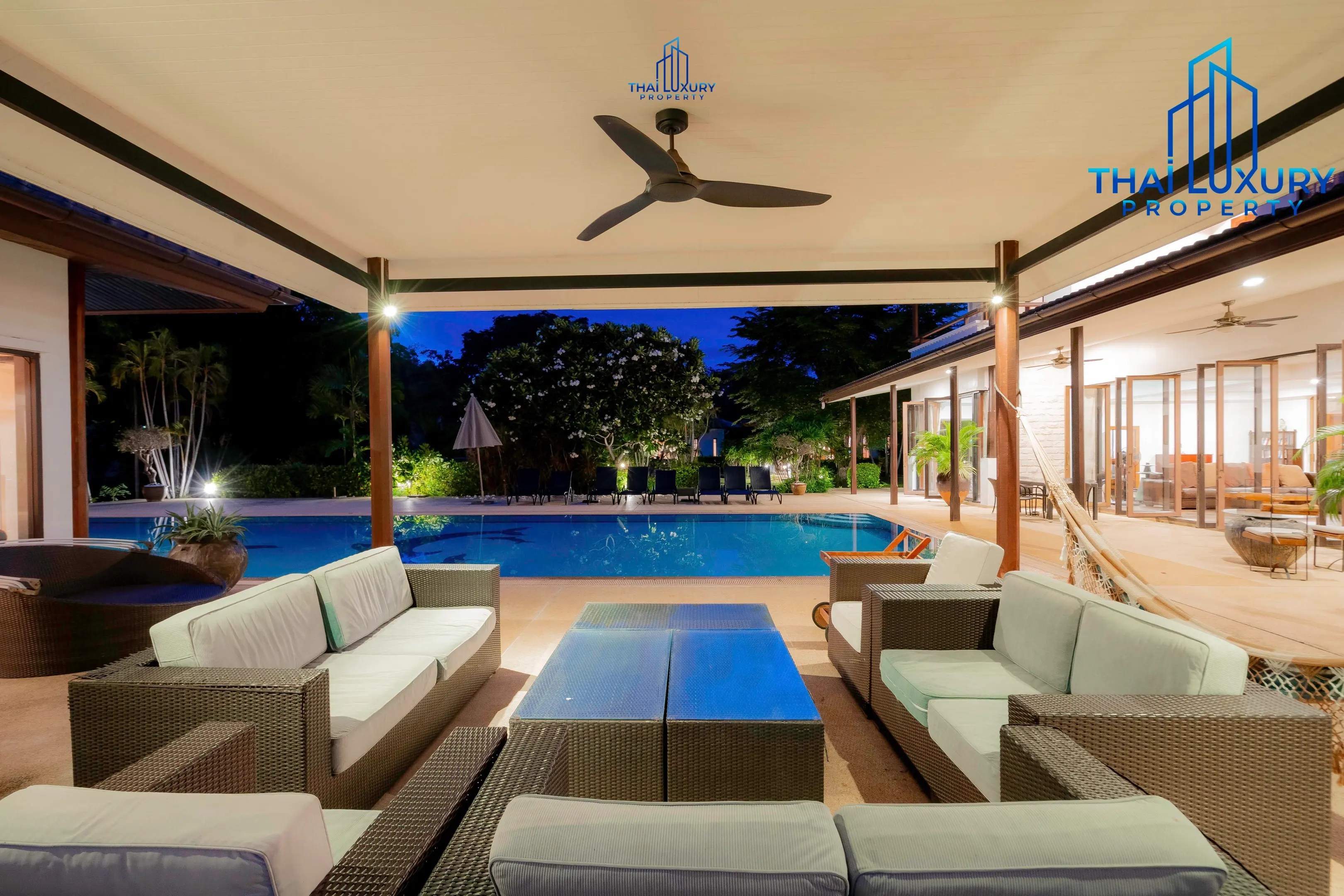 Very Large Luxurious 9 Bedrooms Pool Villa at Palm Hills Golf Course Hua Hin – Cha-Am