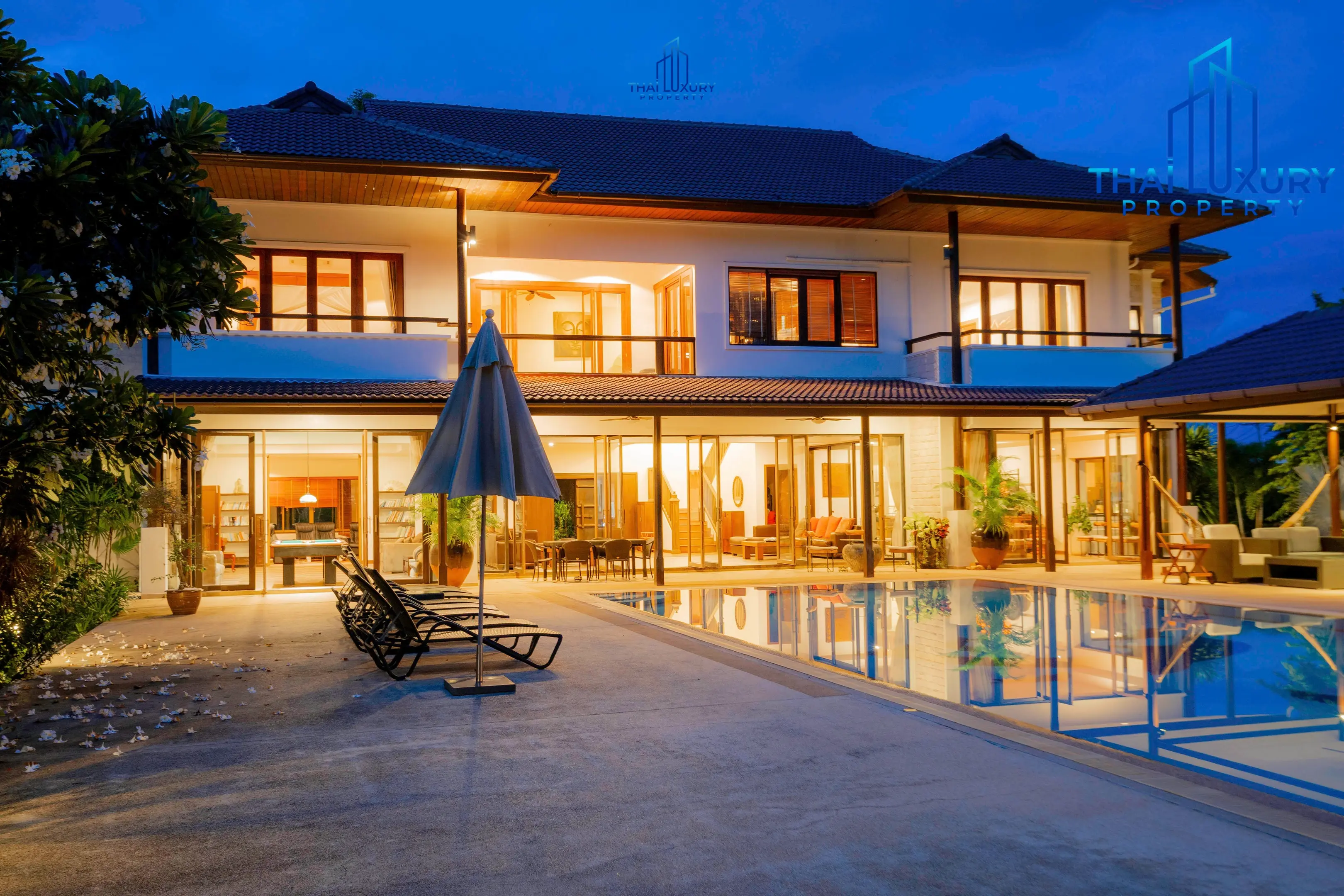 Very Large Luxurious 9 Bedrooms Pool Villa at Palm Hills Golf Course Hua Hin – Cha-Am