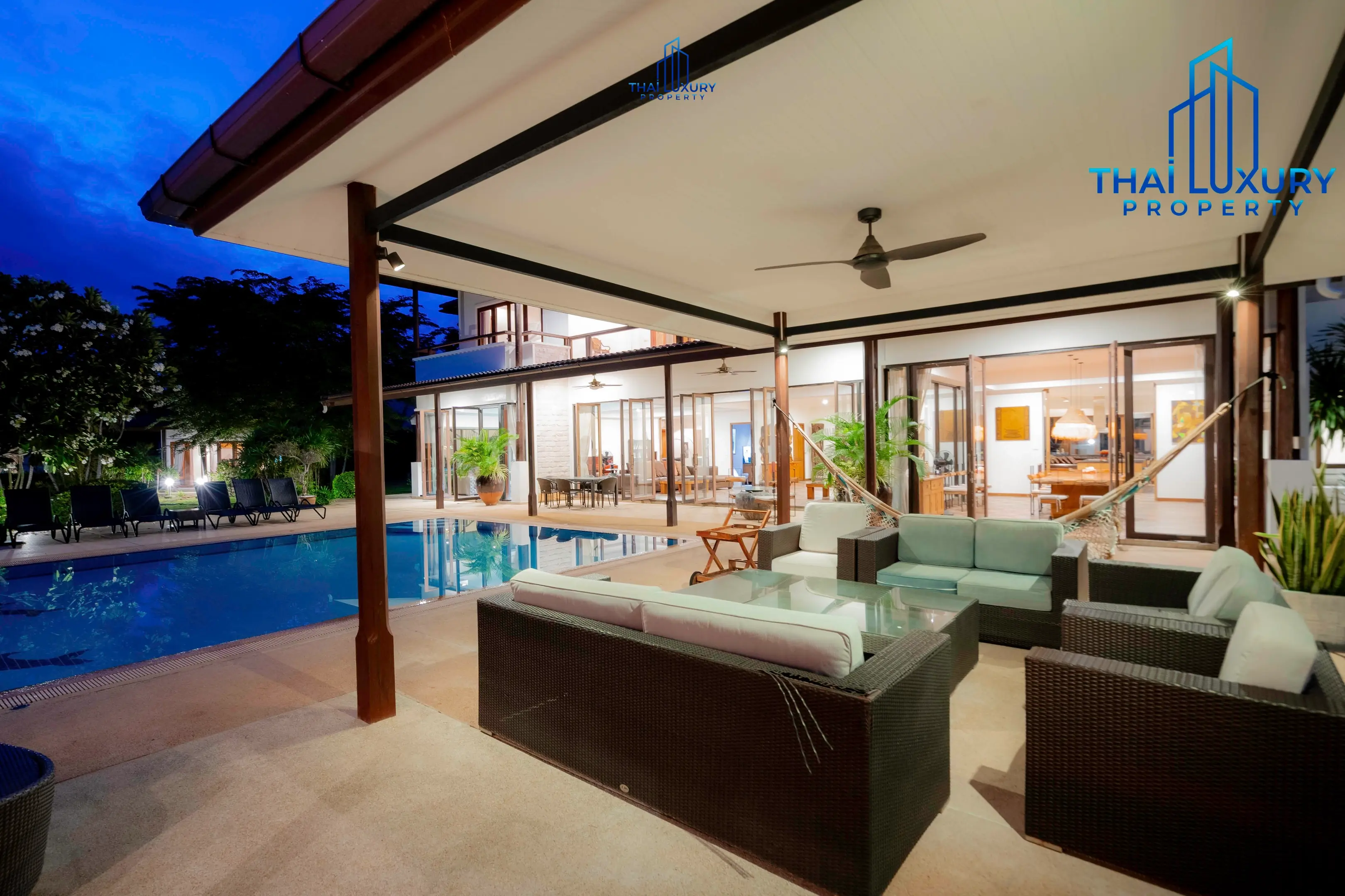 Very Large Luxurious 9 Bedrooms Pool Villa at Palm Hills Golf Course Hua Hin – Cha-Am