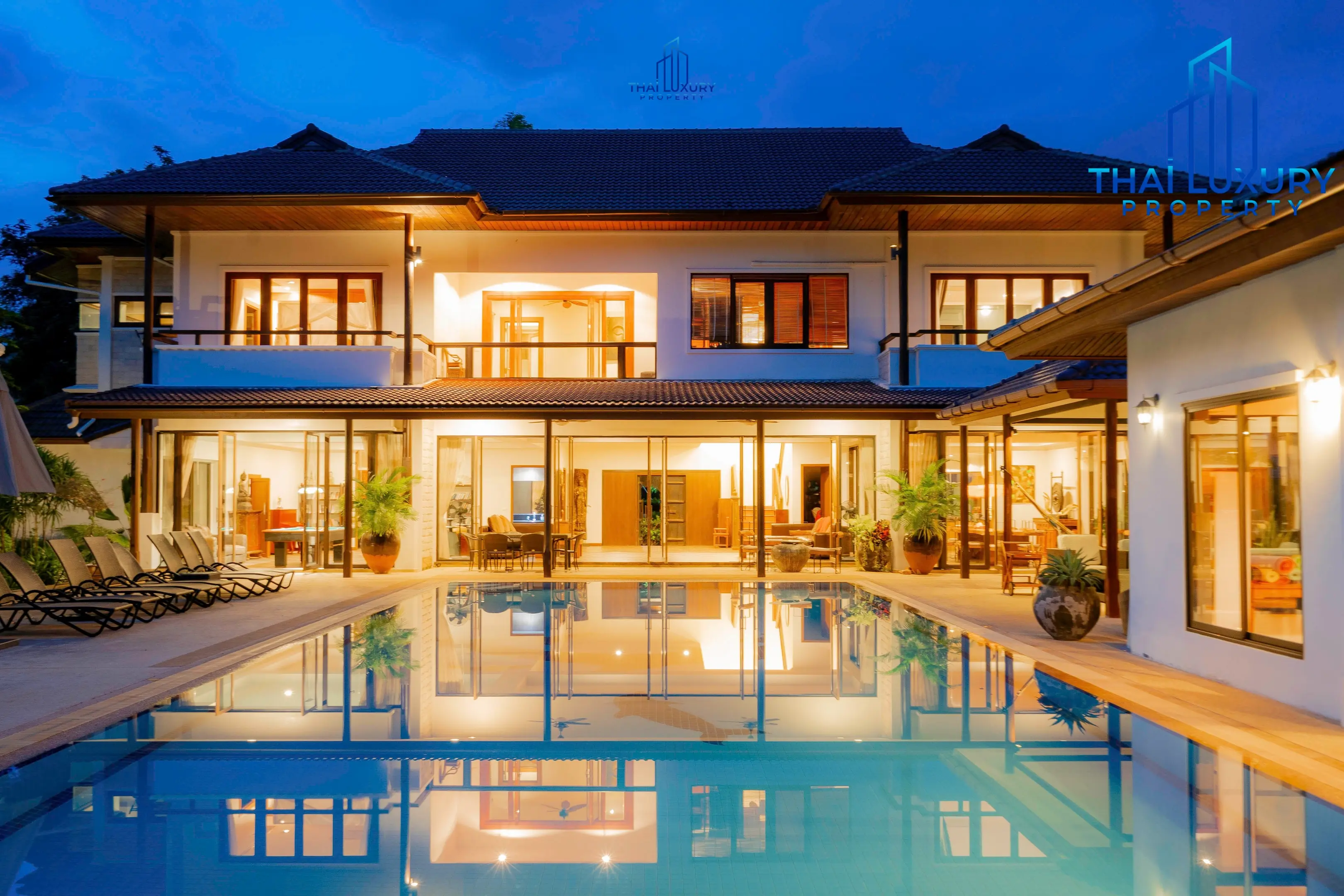 Very Large Luxurious 9 Bedrooms Pool Villa at Palm Hills Golf Course Hua Hin – Cha-Am