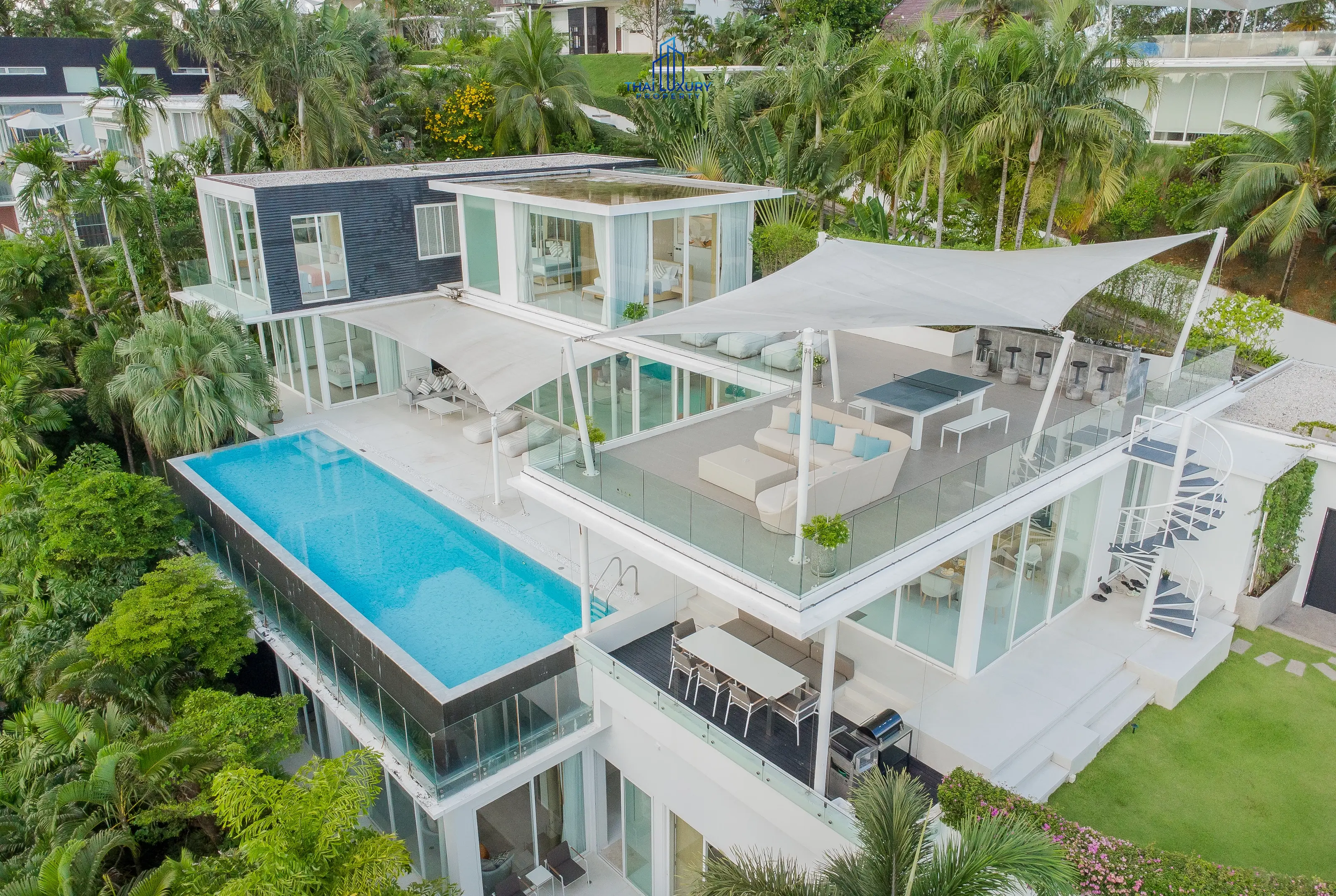 Modern Multi-Level Villa with Infinity Pool and Ocean Views at The Bay @ Cape Yamu