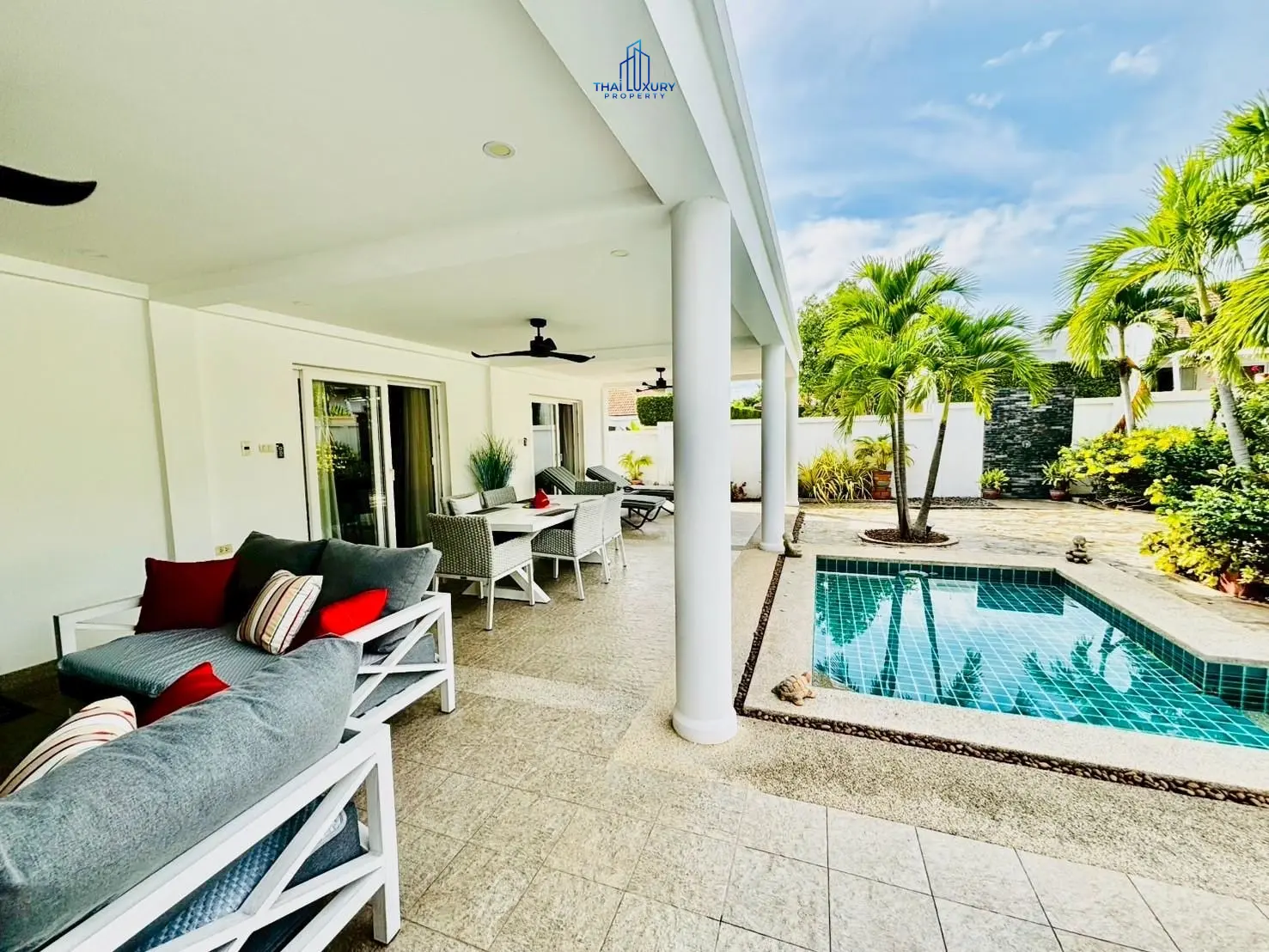Orchid Palm Residences – Luxury Pool Villa with Jacuzzi in Hua Hin