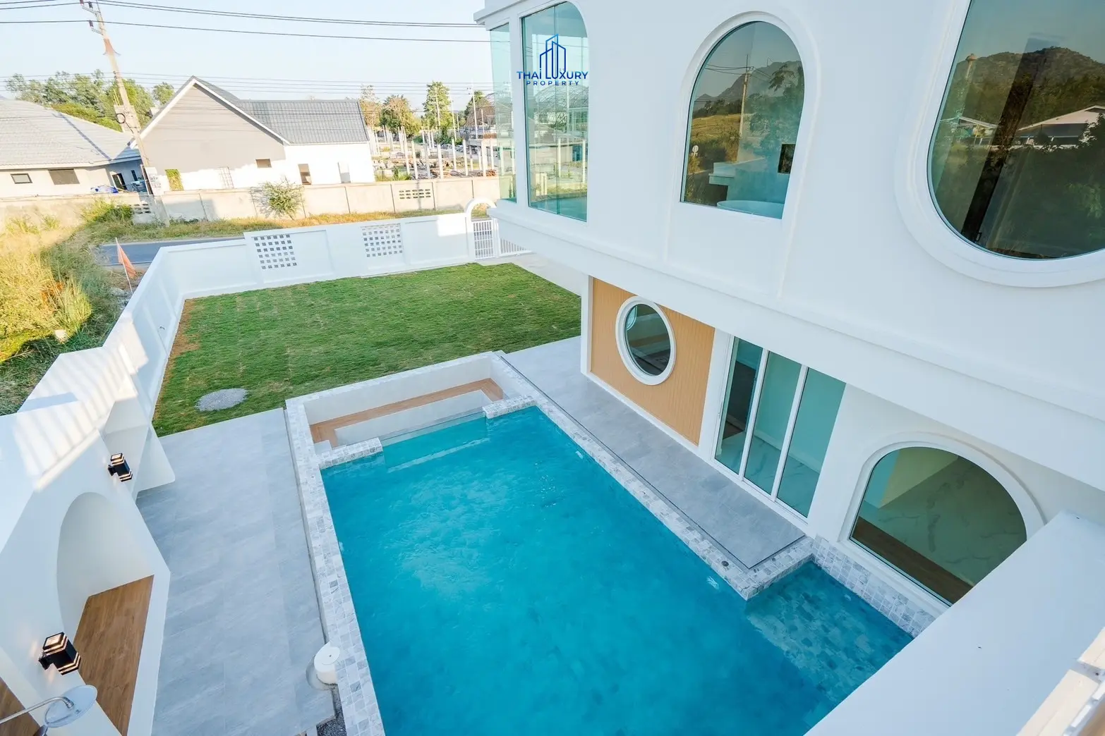 2-Storey Detached House with a Large Private Swimming Pool At Arty Perfect Home 2 @ Huahin