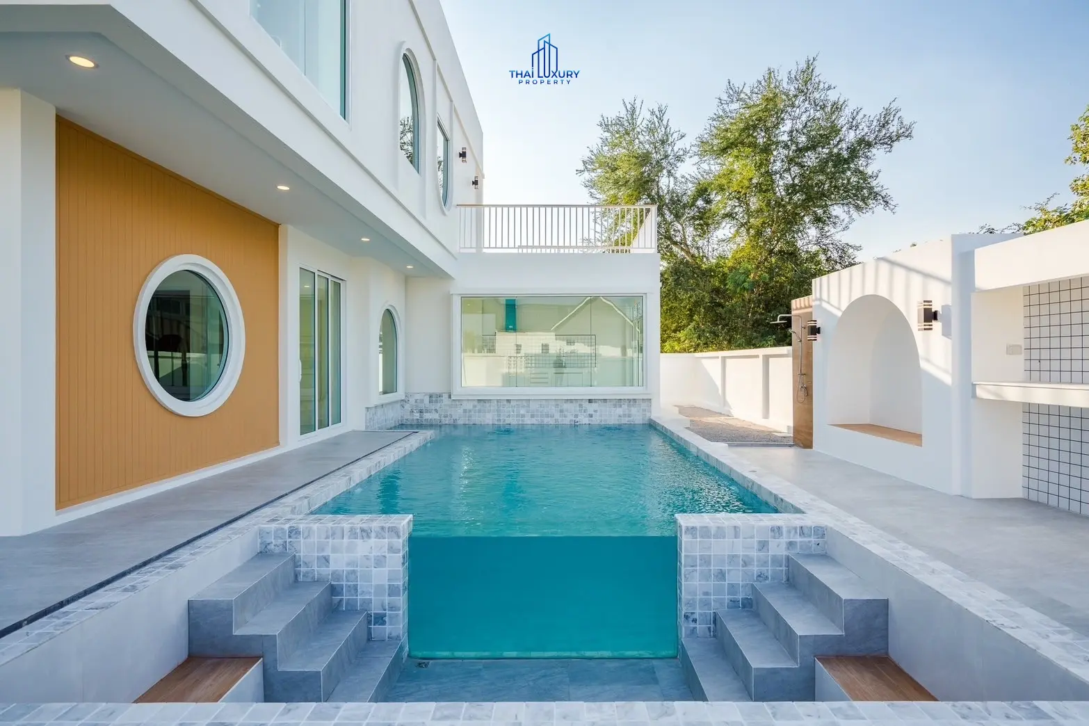 2-Storey Detached House with a Large Private Swimming Pool At Arty Perfect Home 2 @ Huahin