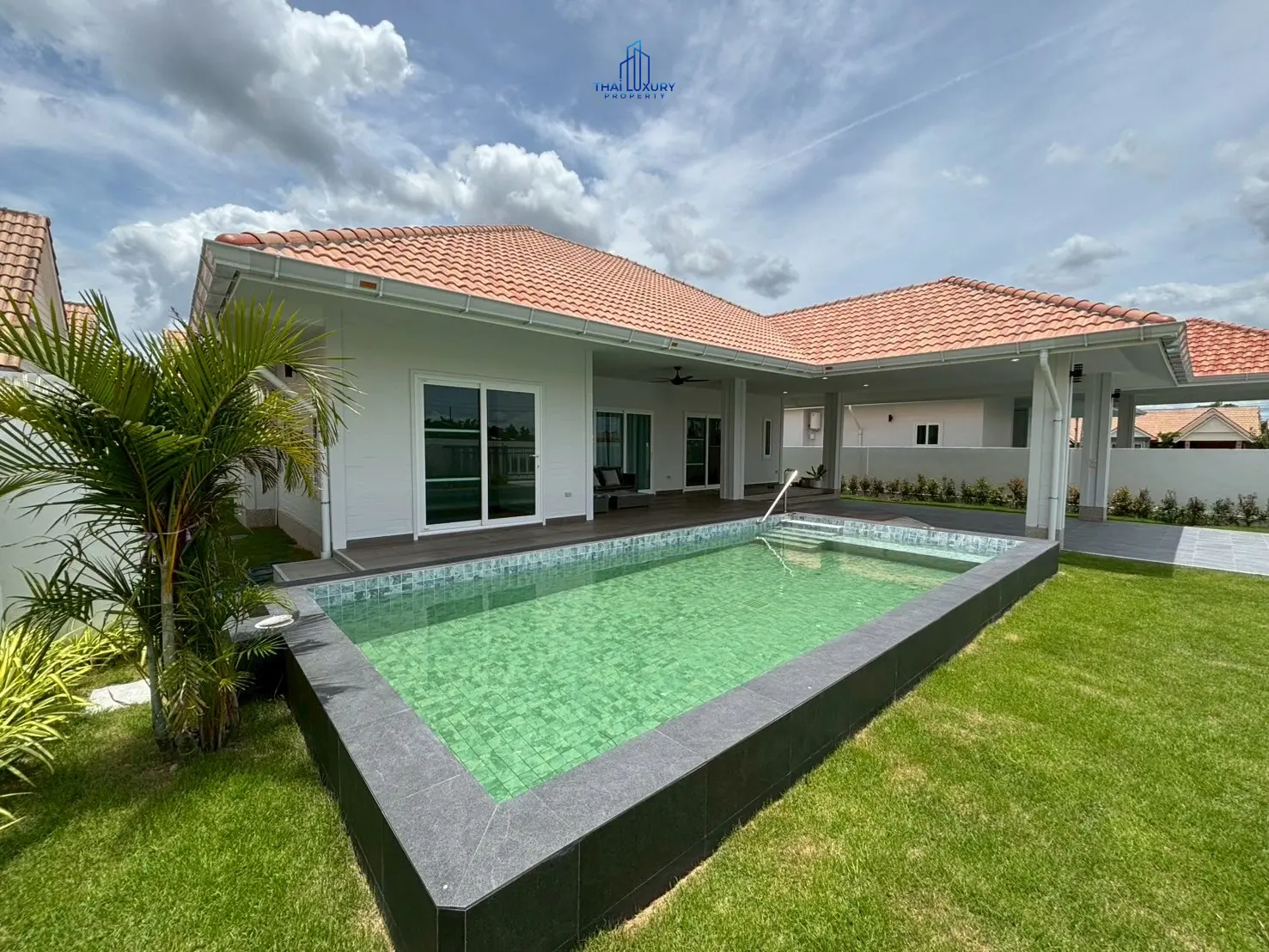 Modern 3 Bedrooms Pool Villa At Dusita Village 2 Hua Hin For Sale