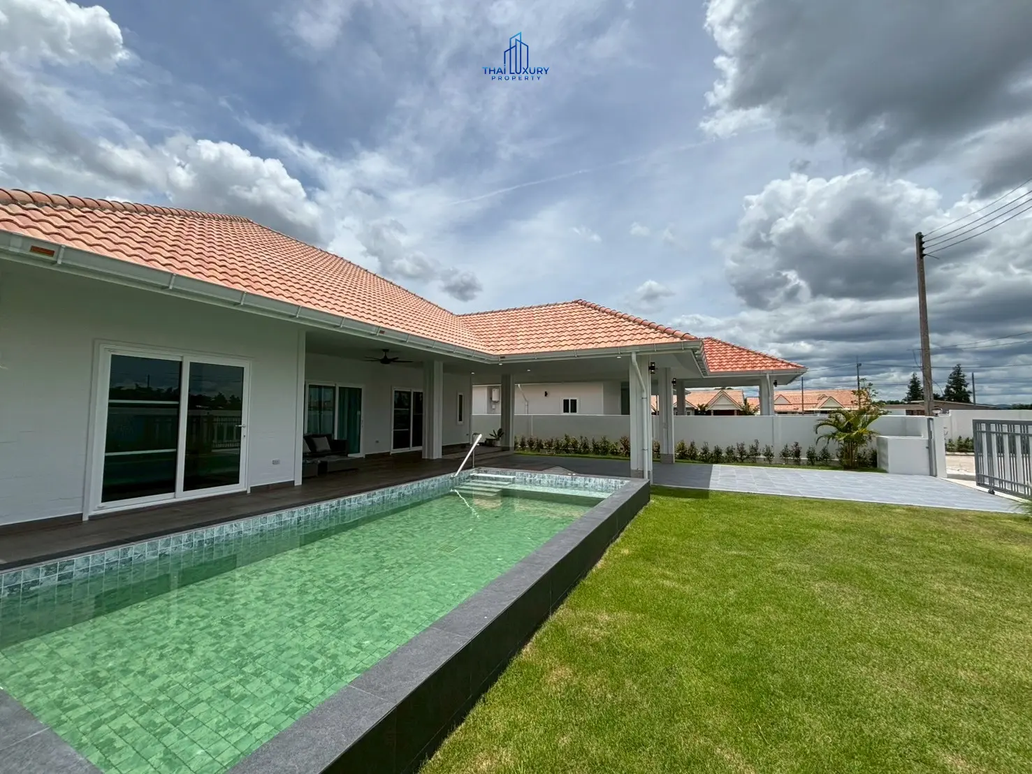 Modern 3 Bedrooms Pool Villa At Dusita Village 2 Hua Hin For Sale