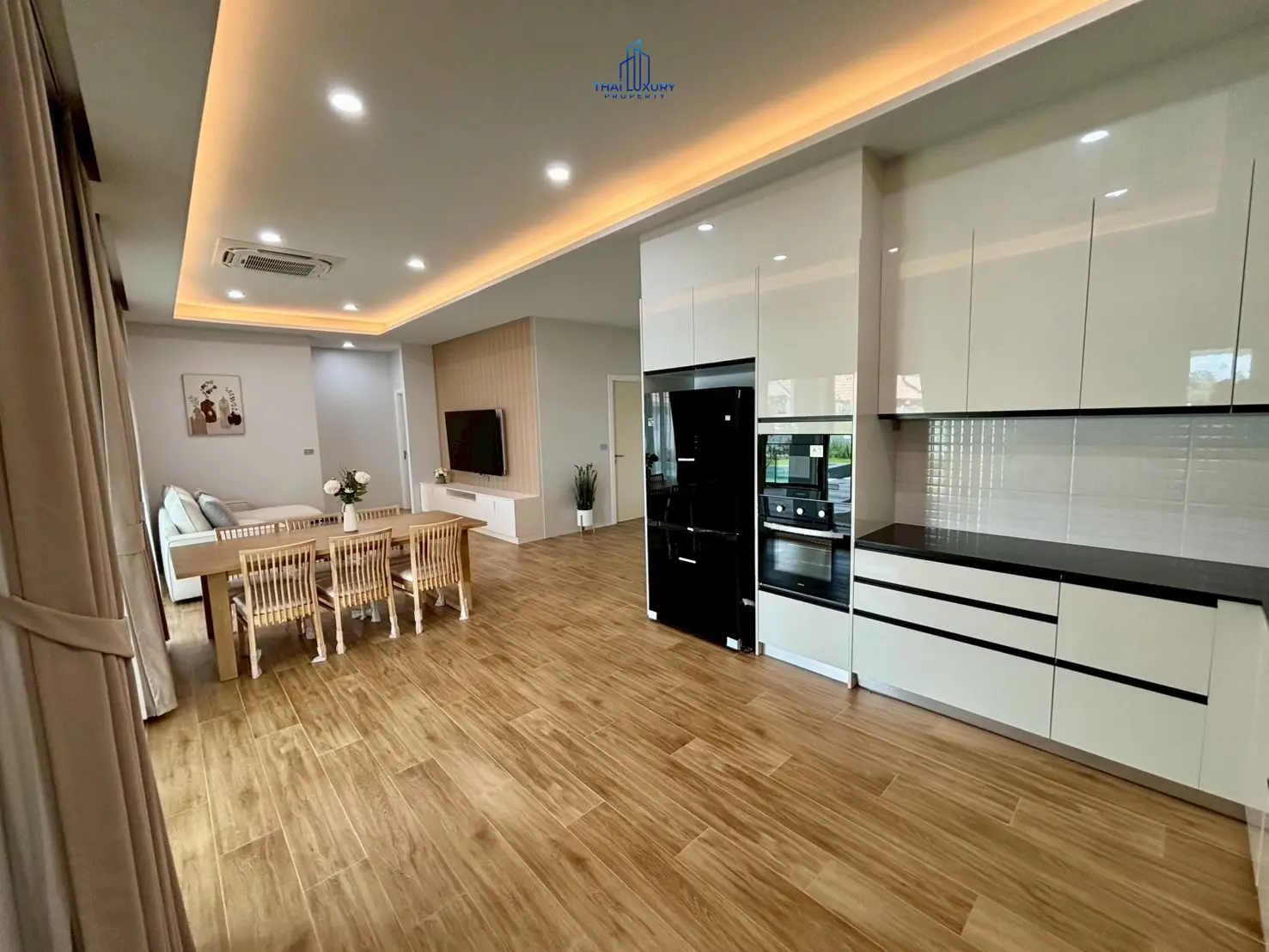 Modern 3 Bedrooms Pool Villa At Dusita Village 2 Hua Hin For Sale