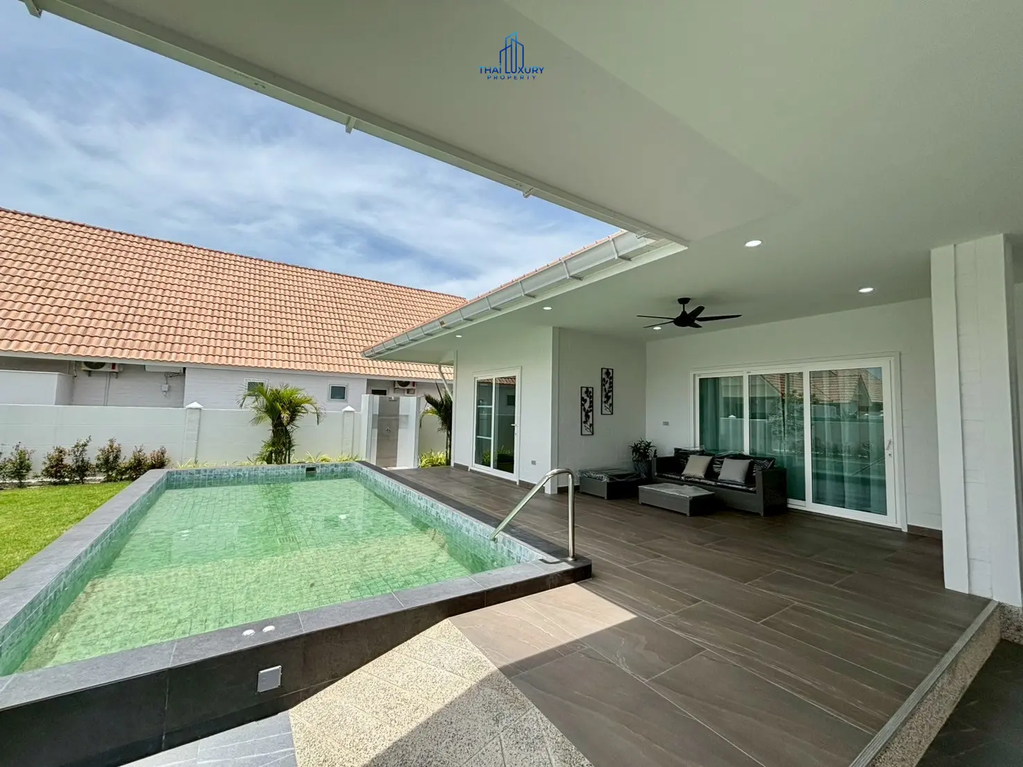 Modern 3 Bedrooms Pool Villa At Dusita Village 2 Hua Hin For Sale