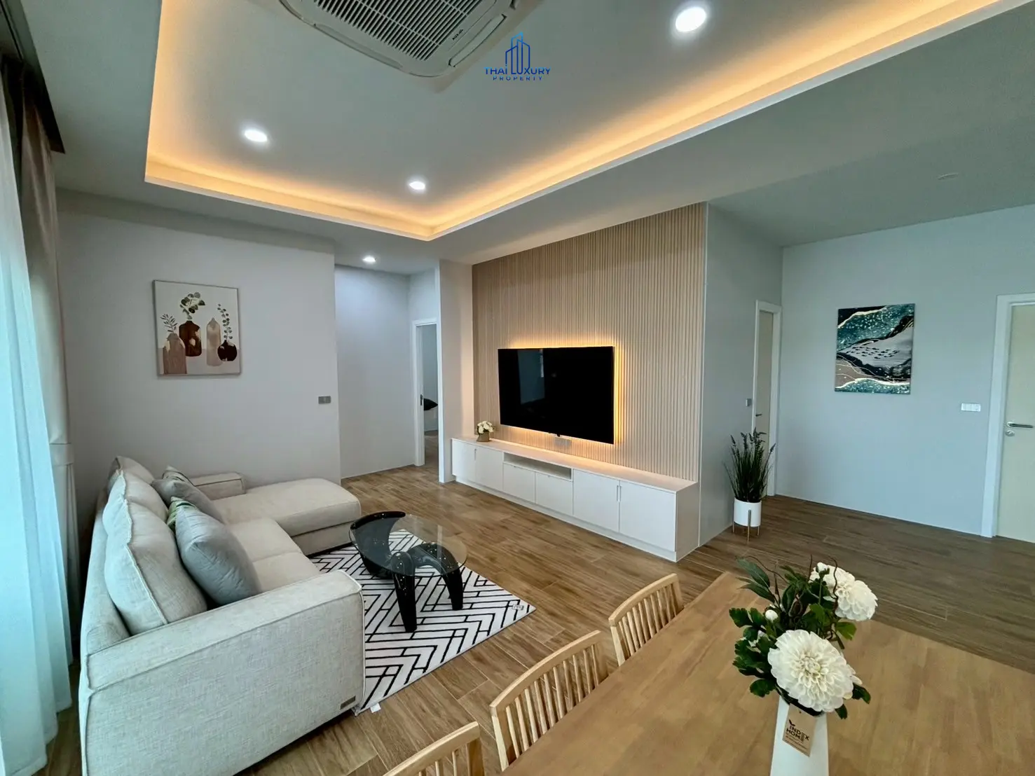 Modern 3 Bedrooms Pool Villa At Dusita Village 2 Hua Hin For Sale
