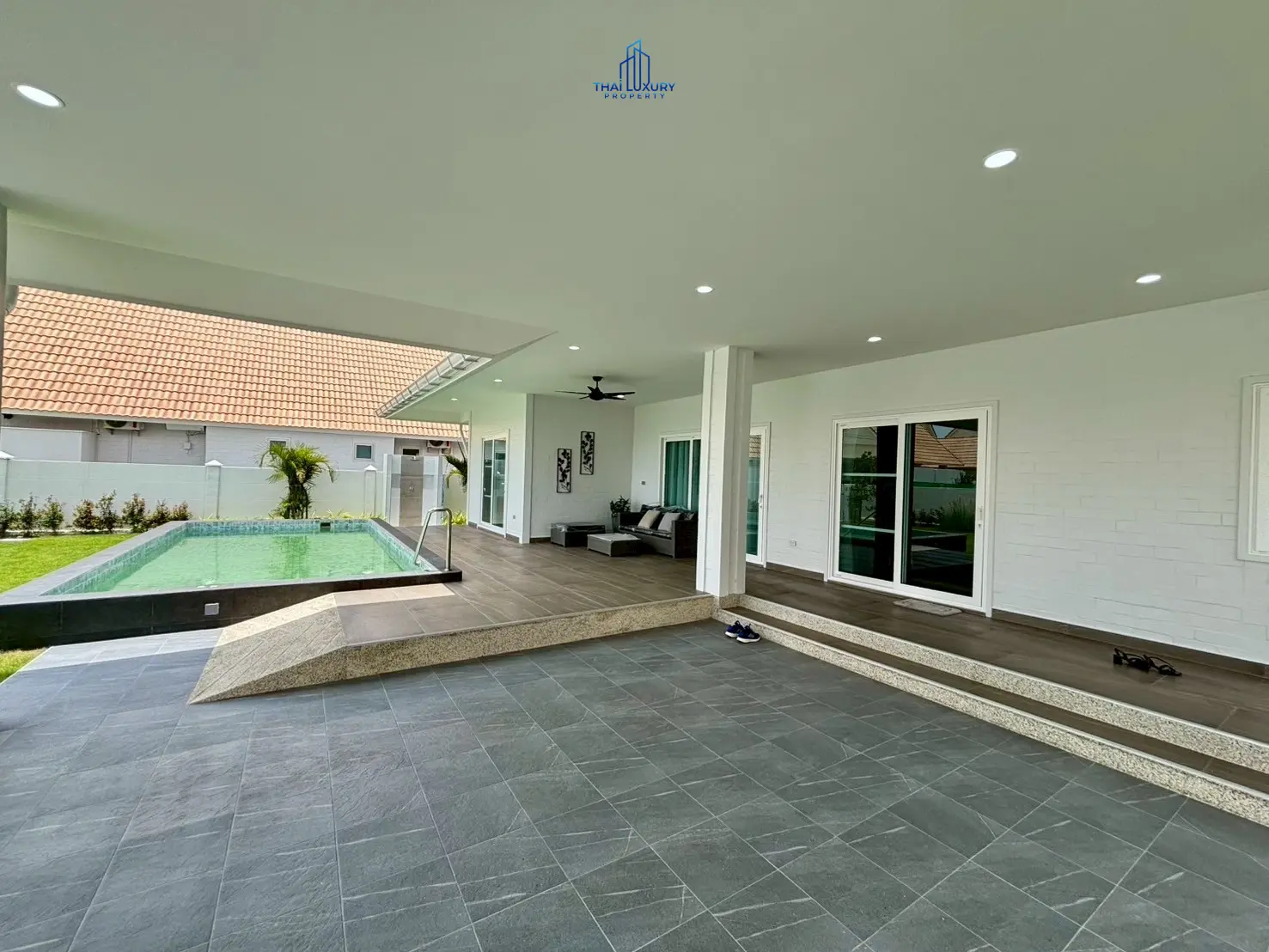 Modern 3 Bedrooms Pool Villa At Dusita Village 2 Hua Hin For Sale