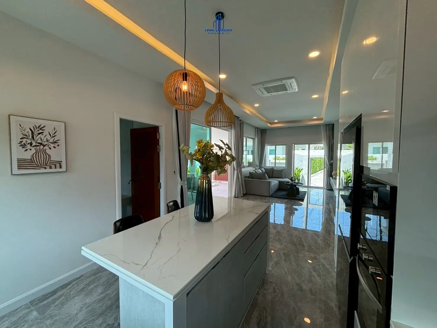 Modern 3 Bedrooms Pool Villa at The Pyne Plus 2 Hua Hin Soi 88 For Sale