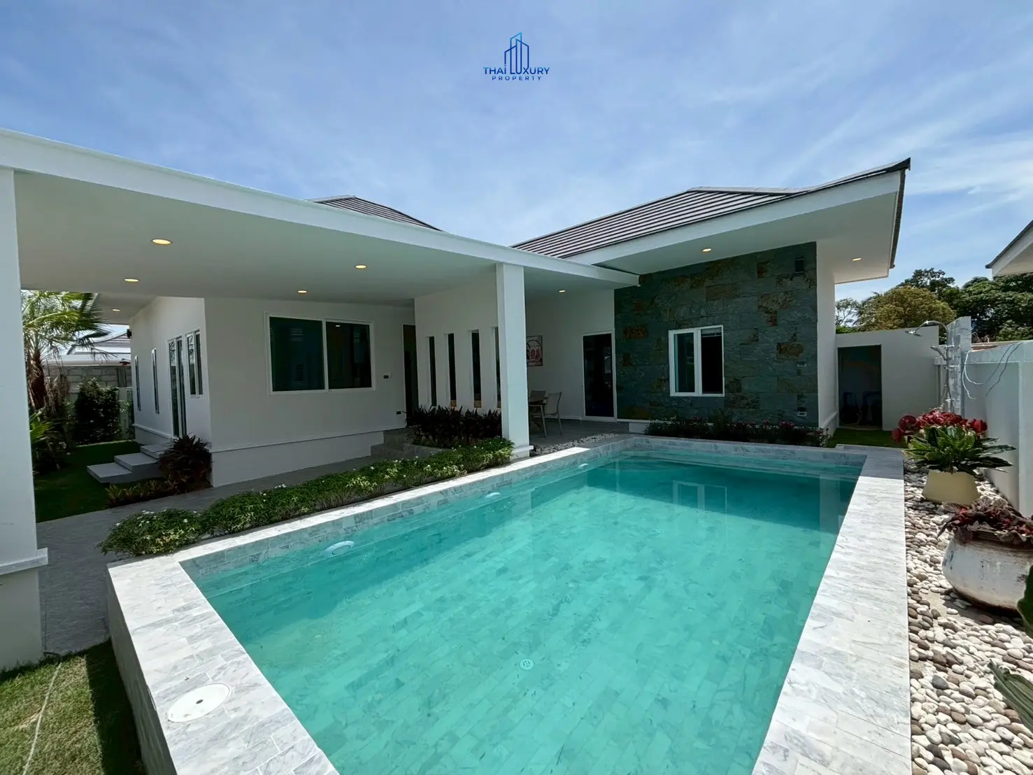 Modern 3 Bedrooms Pool Villa at The Pyne Plus 2 Hua Hin Soi 88 For Sale