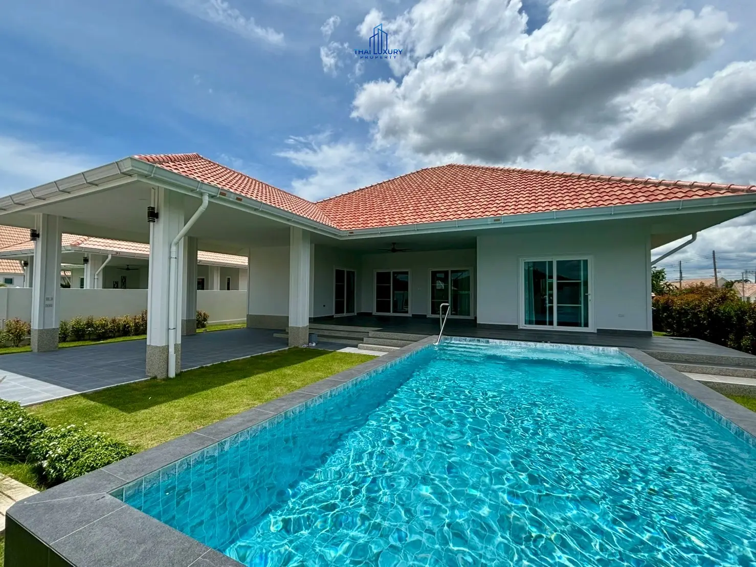 Modern 3 Bedrooms Pool Villa At Dusita Village 2 Hua Hin For Sale