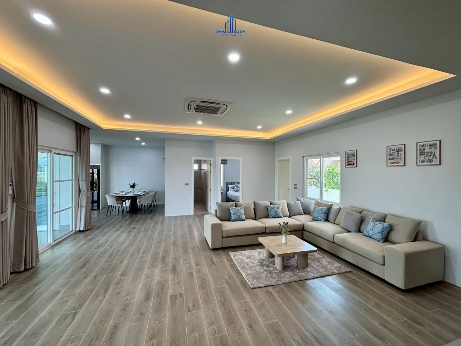 Modern 3 Bedrooms Pool Villa At Dusita Village 2 Hua Hin For Sale