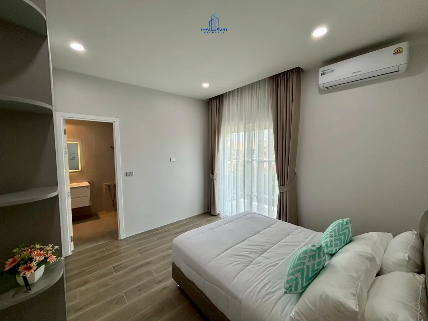 Modern 3 Bedrooms Pool Villa At Dusita Village 2 Hua Hin For Sale