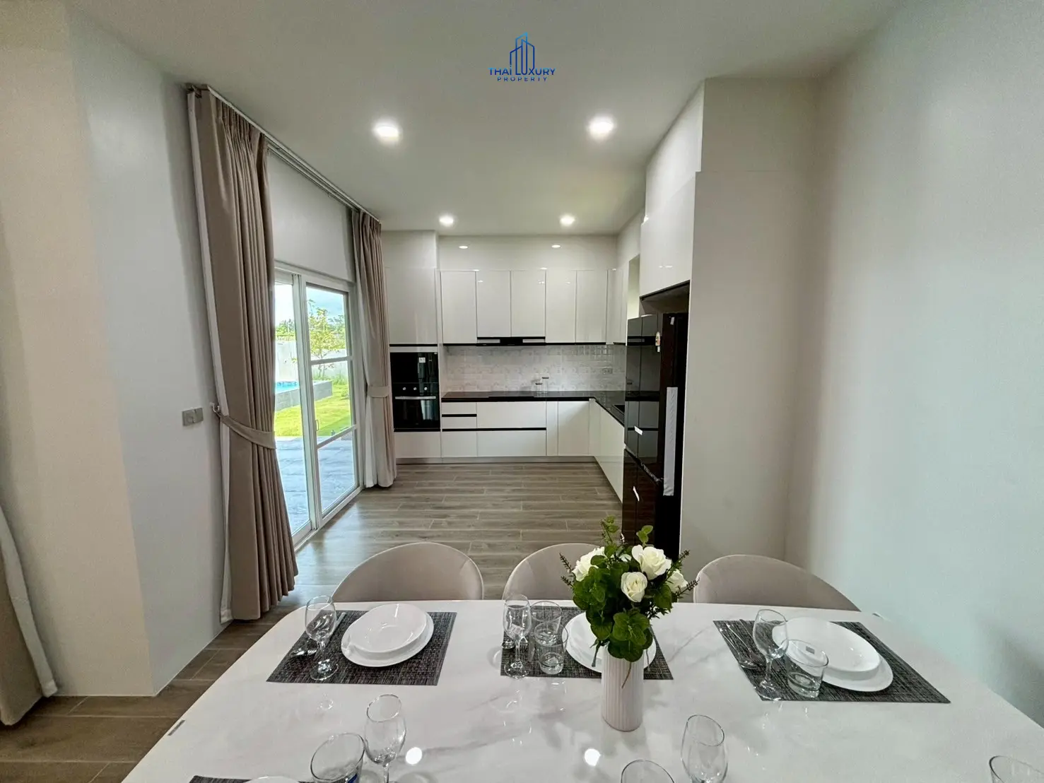 Modern 3 Bedrooms Pool Villa At Dusita Village 2 Hua Hin For Sale