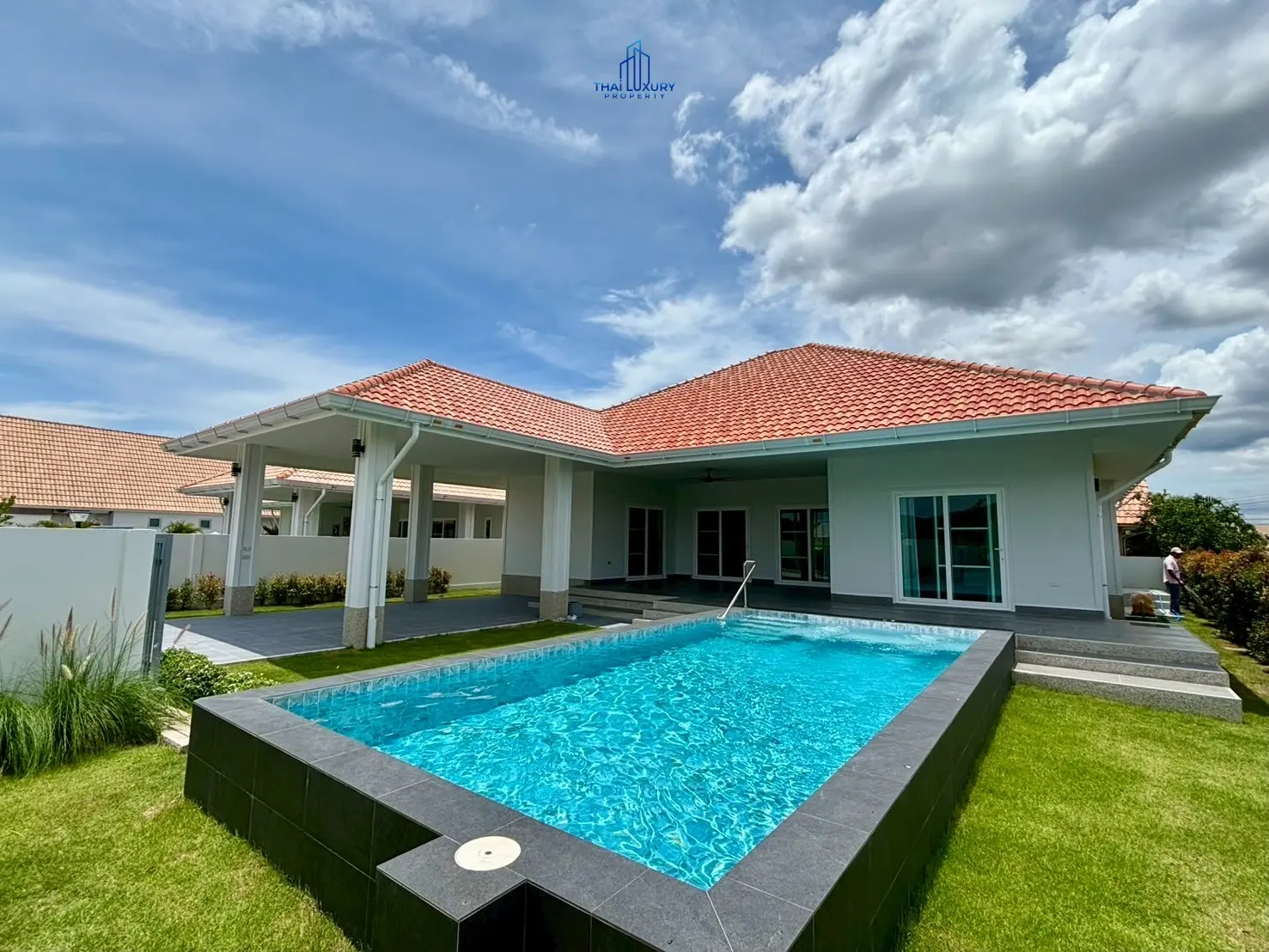 Modern 3 Bedrooms Pool Villa At Dusita Village 2 Hua Hin For Sale