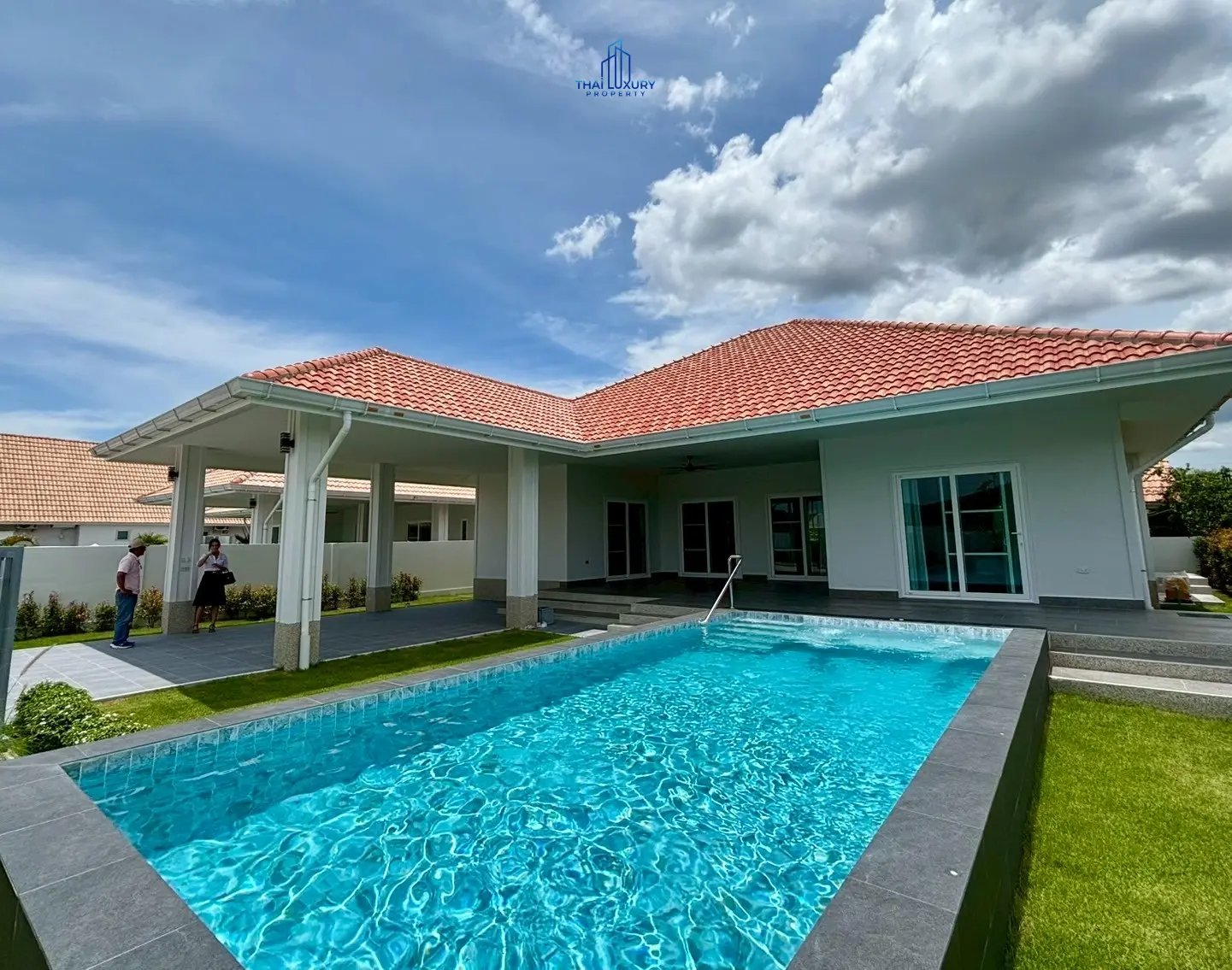 Modern 3 Bedrooms Pool Villa At Dusita Village 2 Hua Hin For Sale