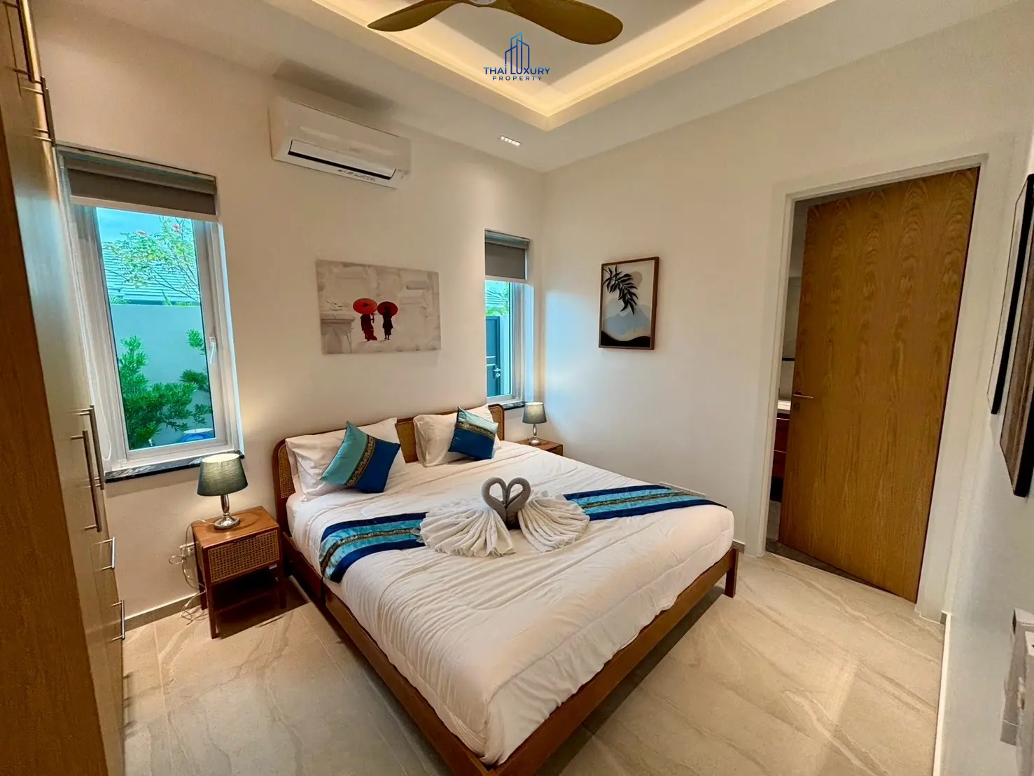 วิลล่าหรูพร้อมสระว่ายน้ำส่วนตัว ที่ Heliconia Garden Villa หัวหิน