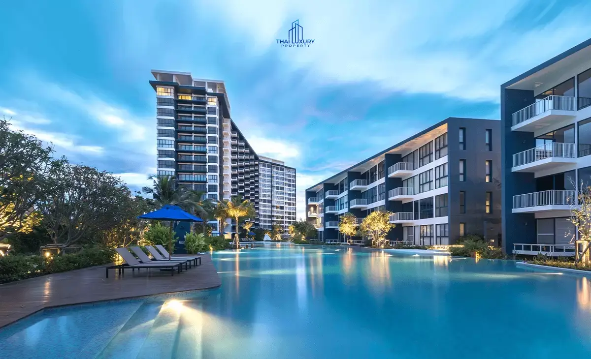 1 Bedroom Condo with Sea View at Baan Thew Talay Cha-Am Hua Hin For Sale